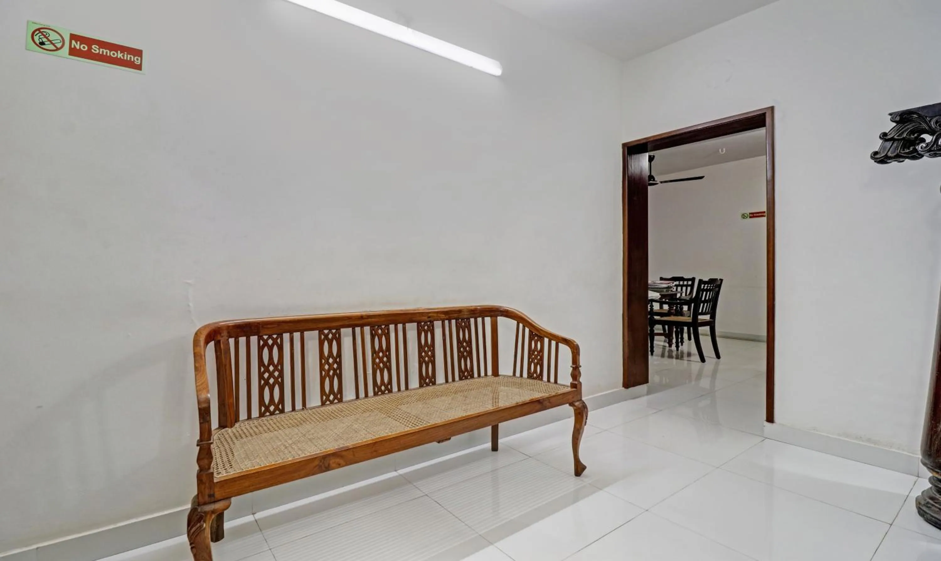 Seating area in Treebo Backpackers Inn