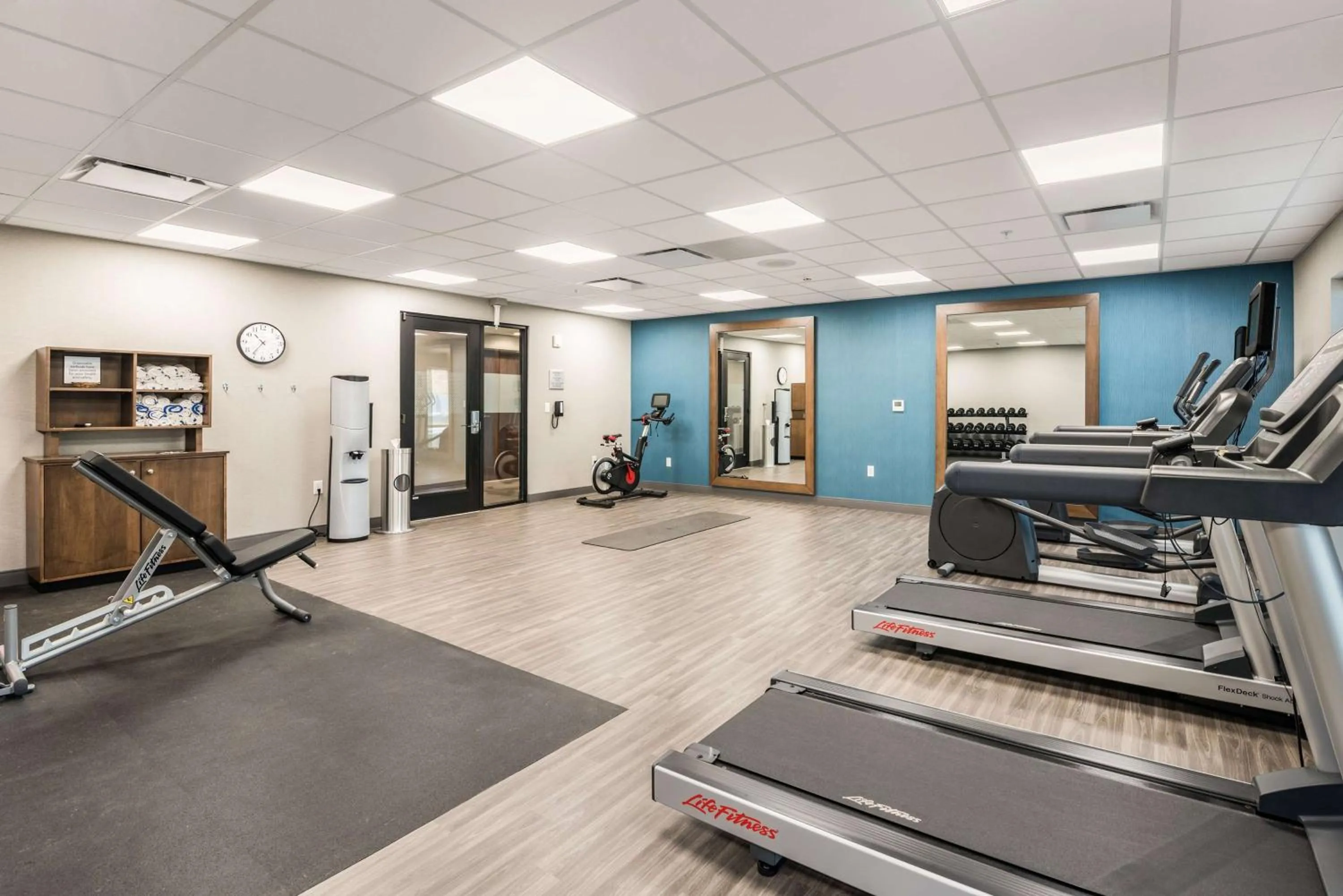 Fitness centre/facilities in Hampton Inn Batesville, Ar