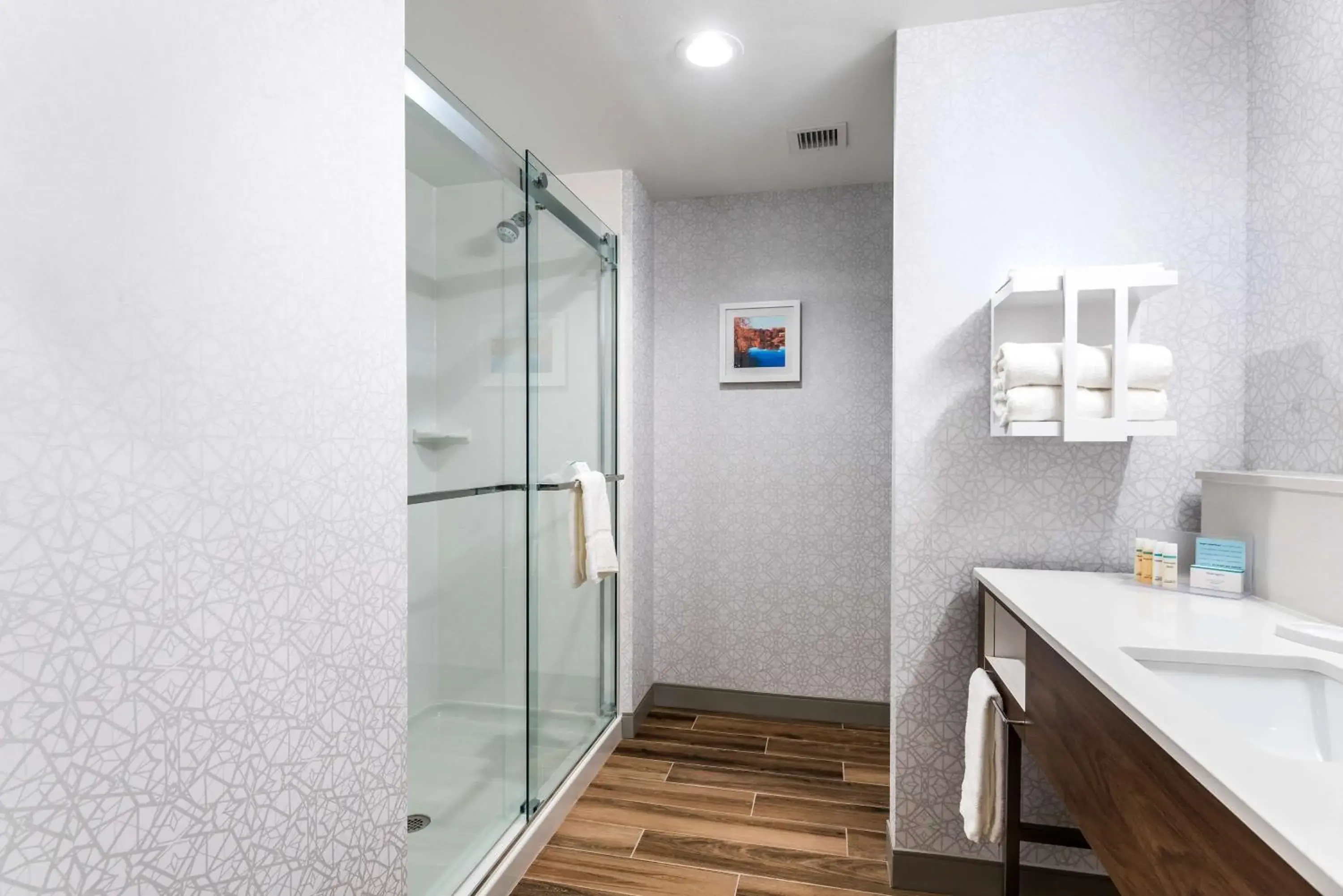 Bathroom in Hampton Inn Batesville, Ar Bathroom in Hampton Inn Batesville, Ar