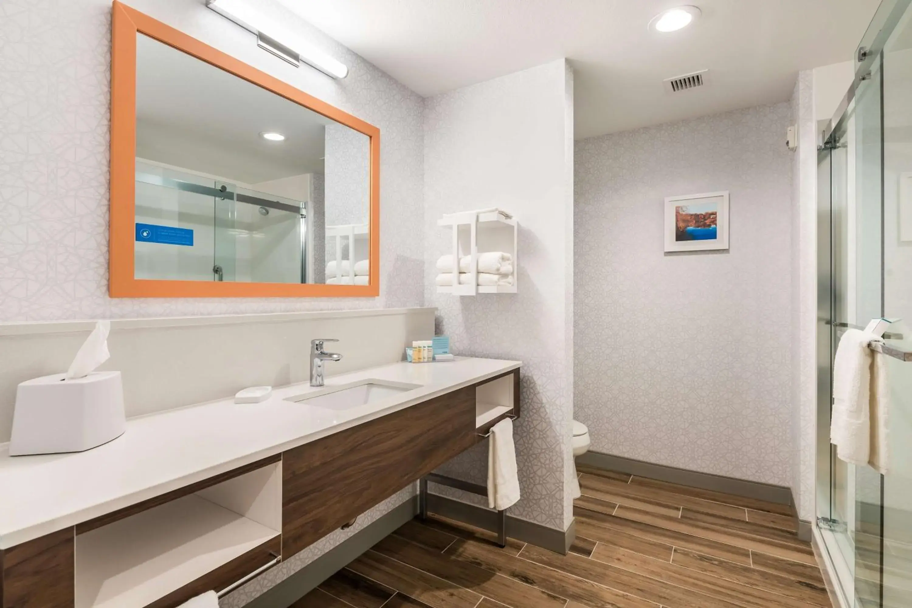 Bathroom in Hampton Inn Batesville, Ar Bathroom in Hampton Inn Batesville, Ar