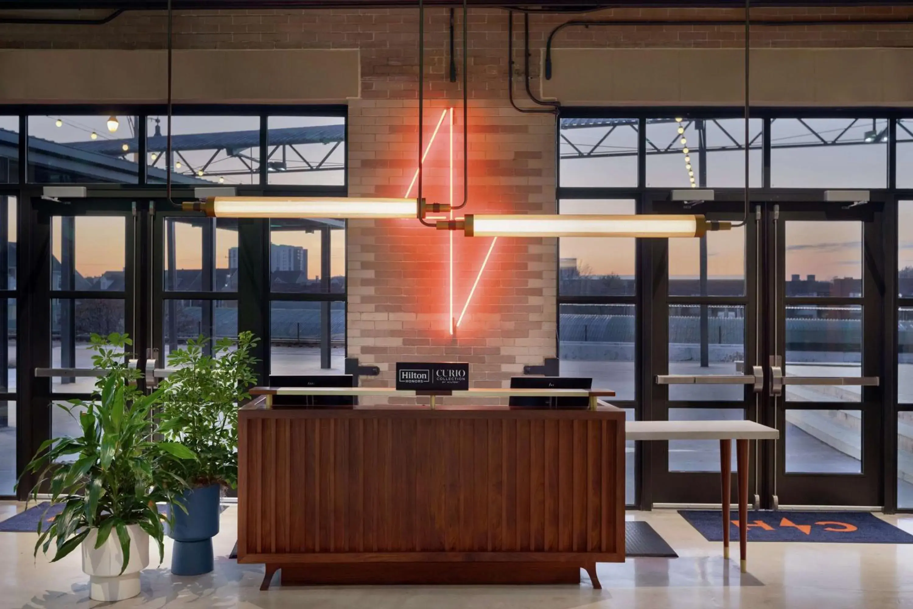 Lobby or reception in The Central Station Memphis, Curio Collection By Hilton Lobby or reception in The Central Station Memphis, Curio Collection By Hilton