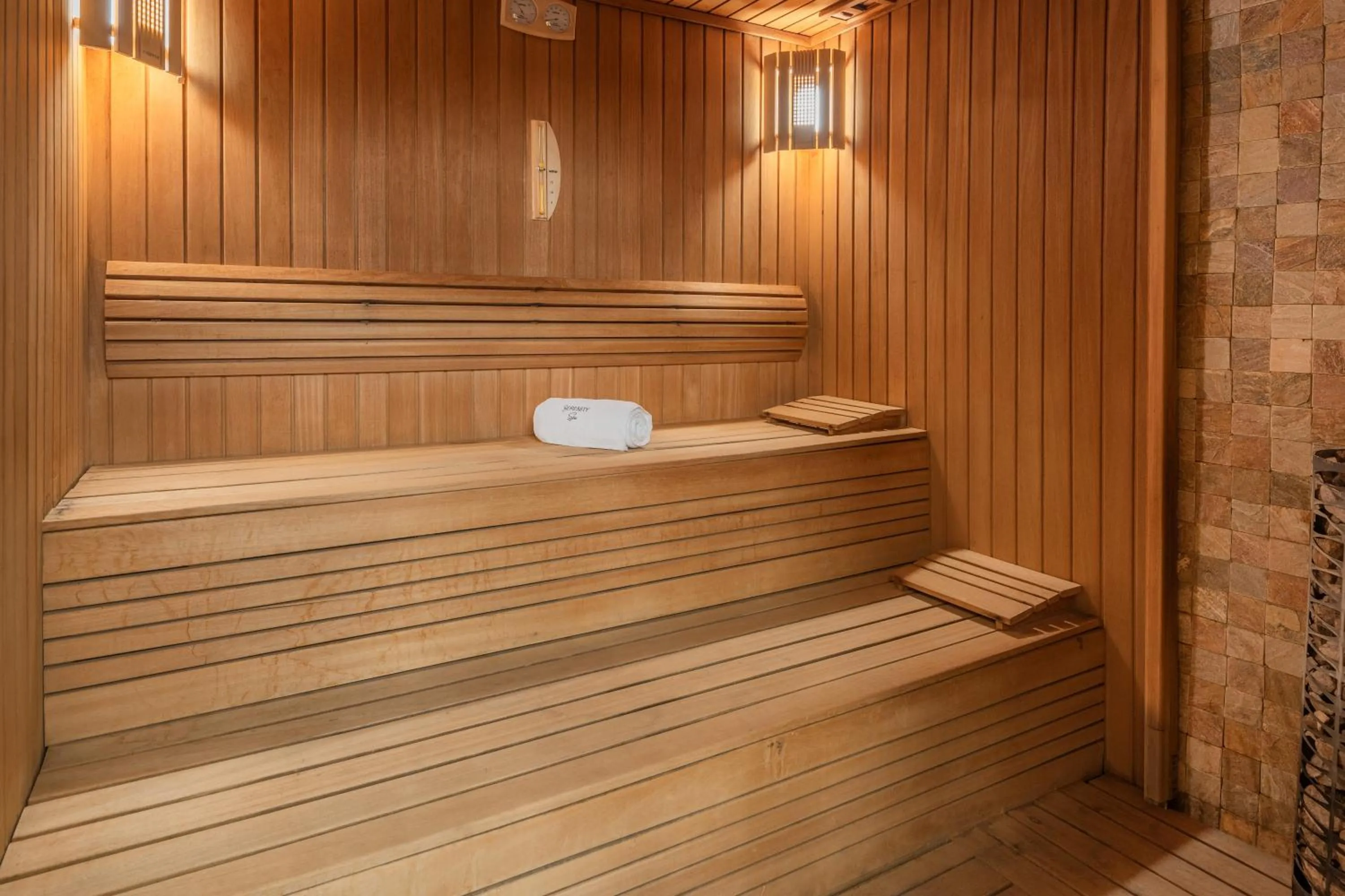 Sauna in Hilton Tashkent City