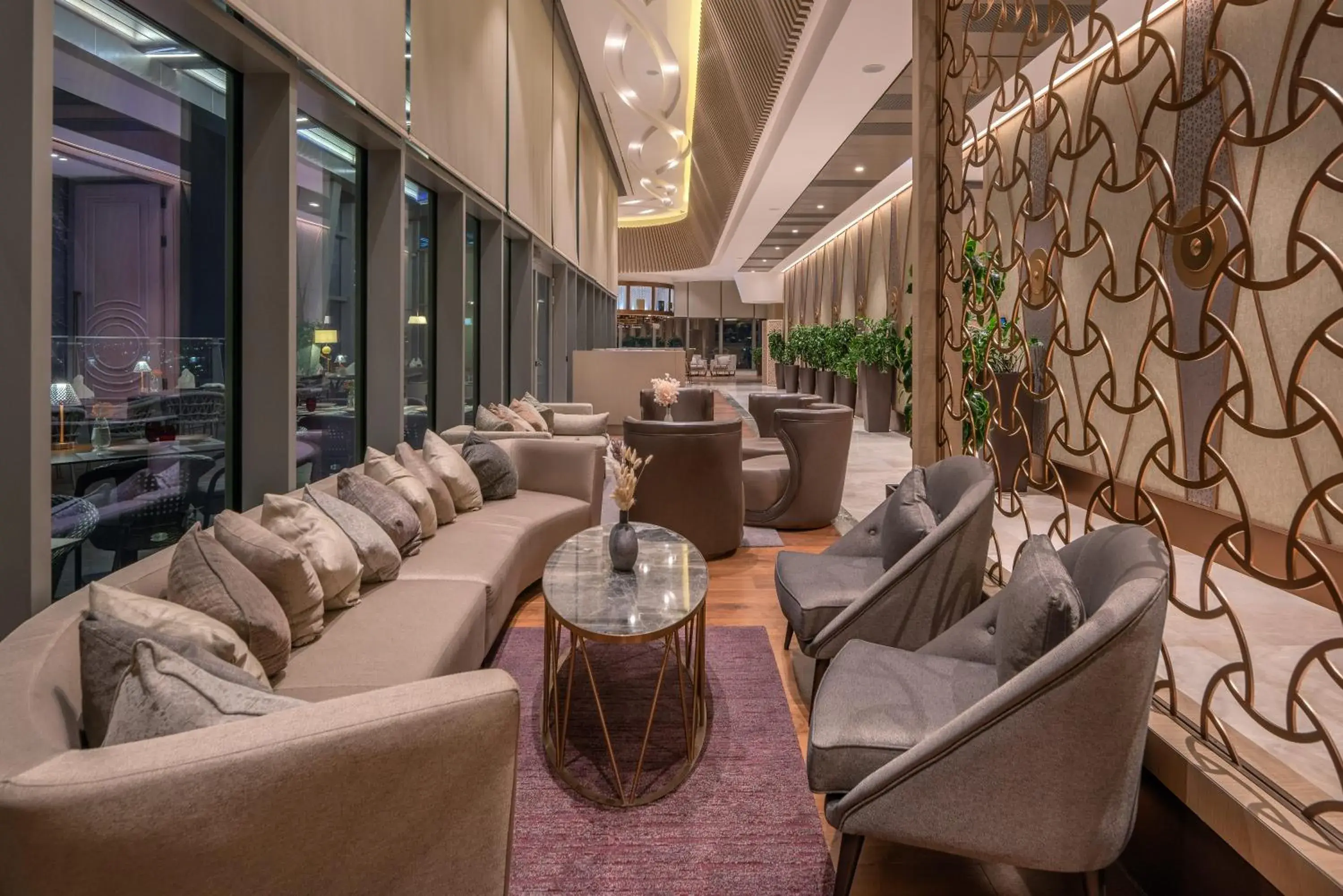 Restaurant/places to eat in Hilton Tashkent City Restaurant/places to eat in Hilton Tashkent City