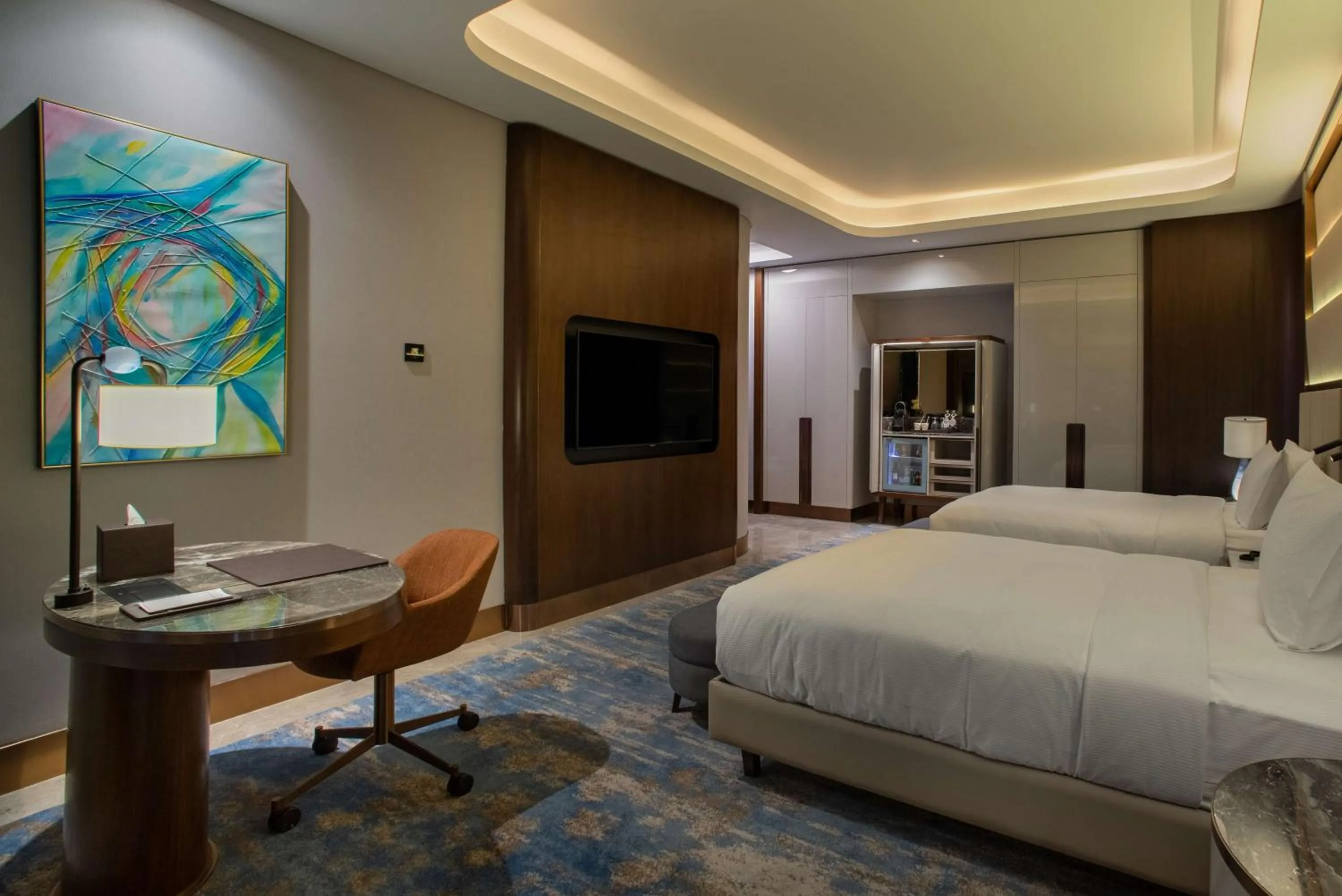 Bed in Hilton Tashkent City