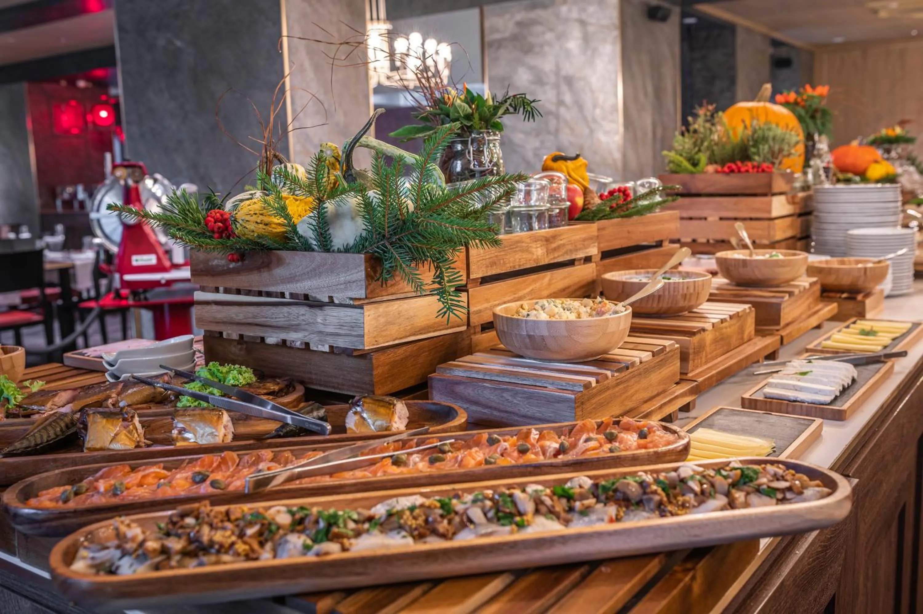 Buffet breakfast in Nosalowy Park Hotel & Spa