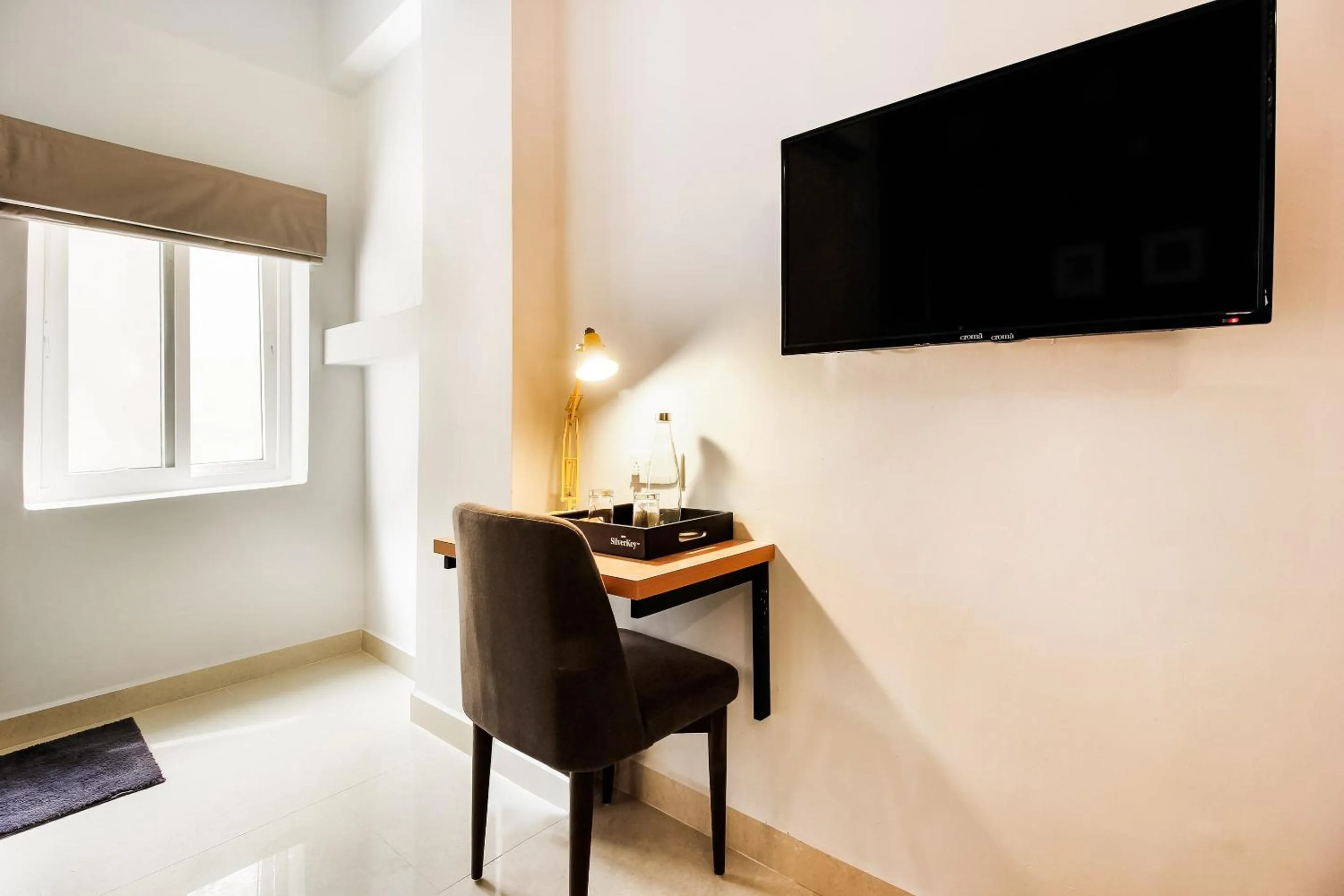 Bedroom in Super Hotel O GACHIBOWLI BESIDE DLF