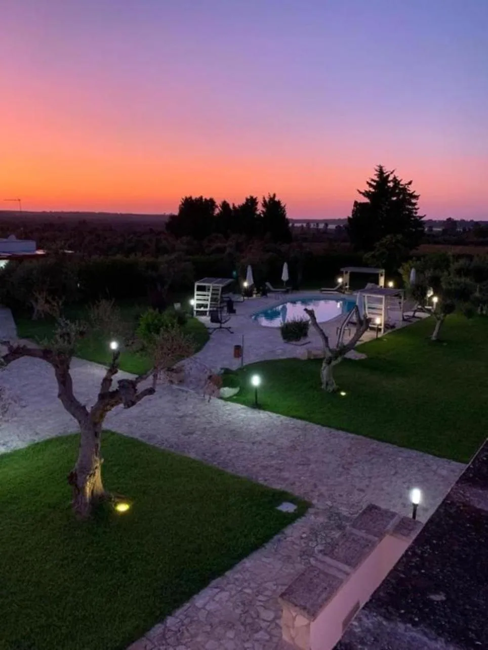 Swimming pool in Masseria Un Posto al Sole
