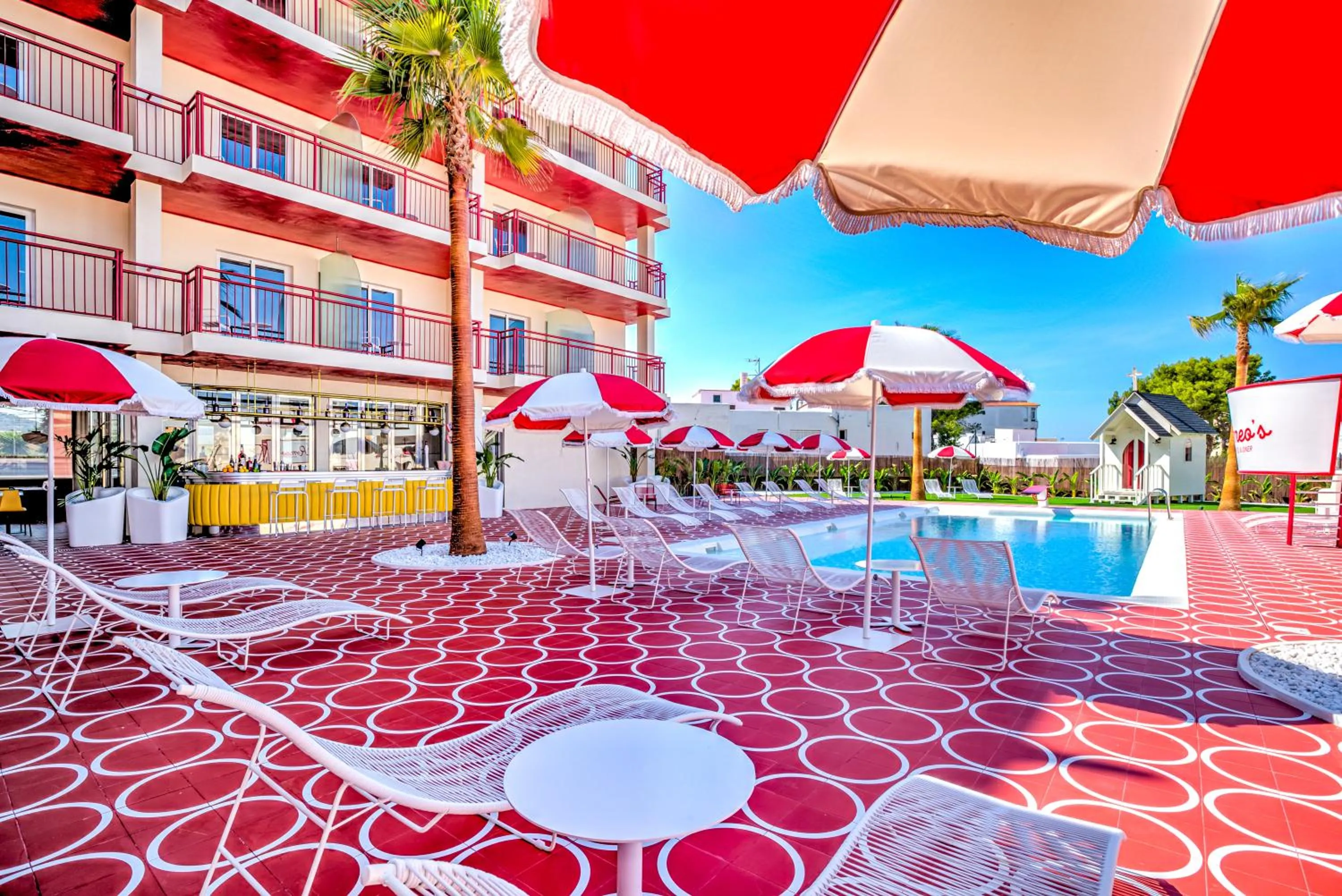 Swimming pool in Romeos Ibiza - Adults Only