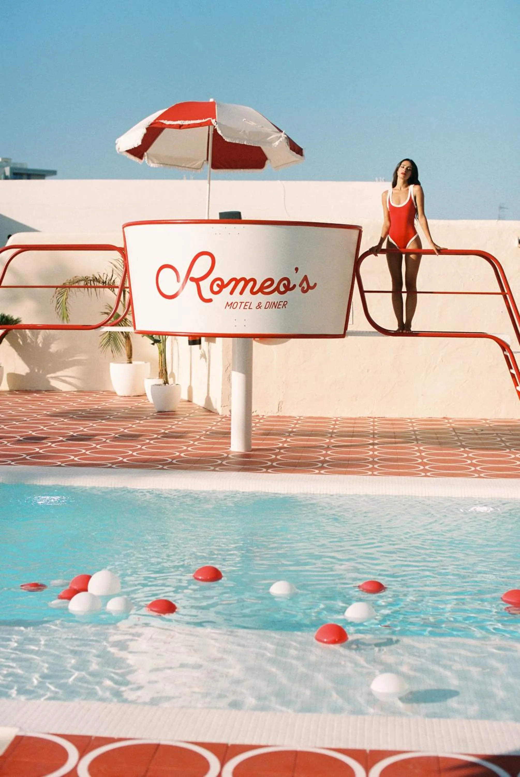 Swimming pool in Romeos Ibiza - Adults Only