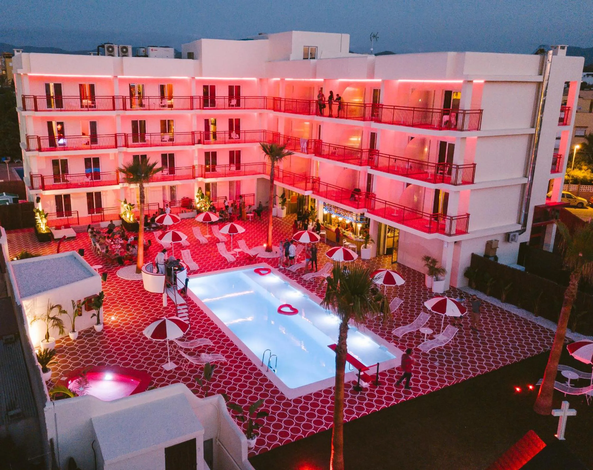 Swimming pool in Romeos Ibiza - Adults Only