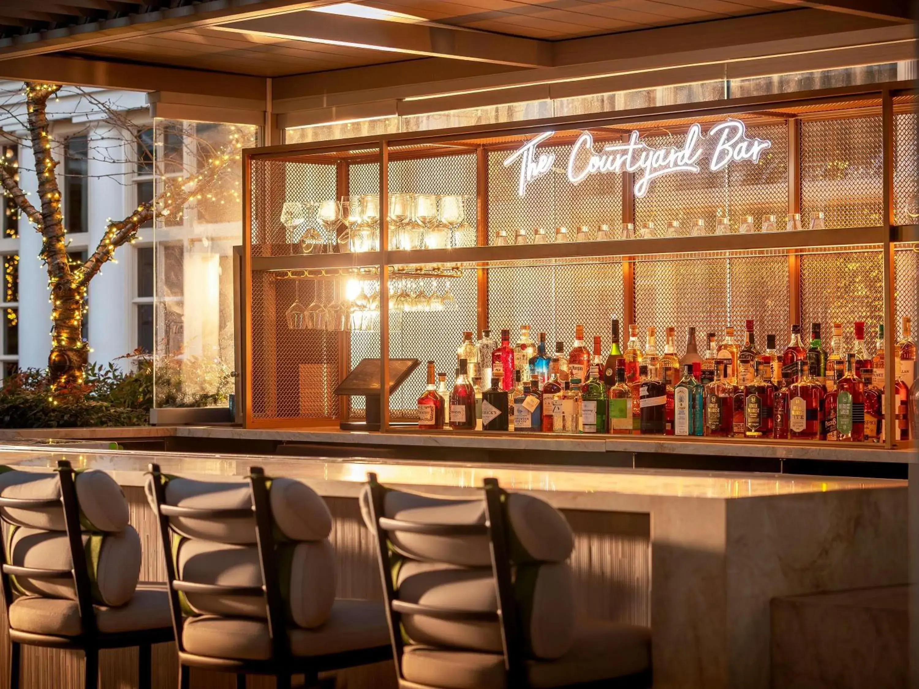 Lounge or bar in The Fairmont Washington DC Lounge or bar in The Fairmont Washington DC