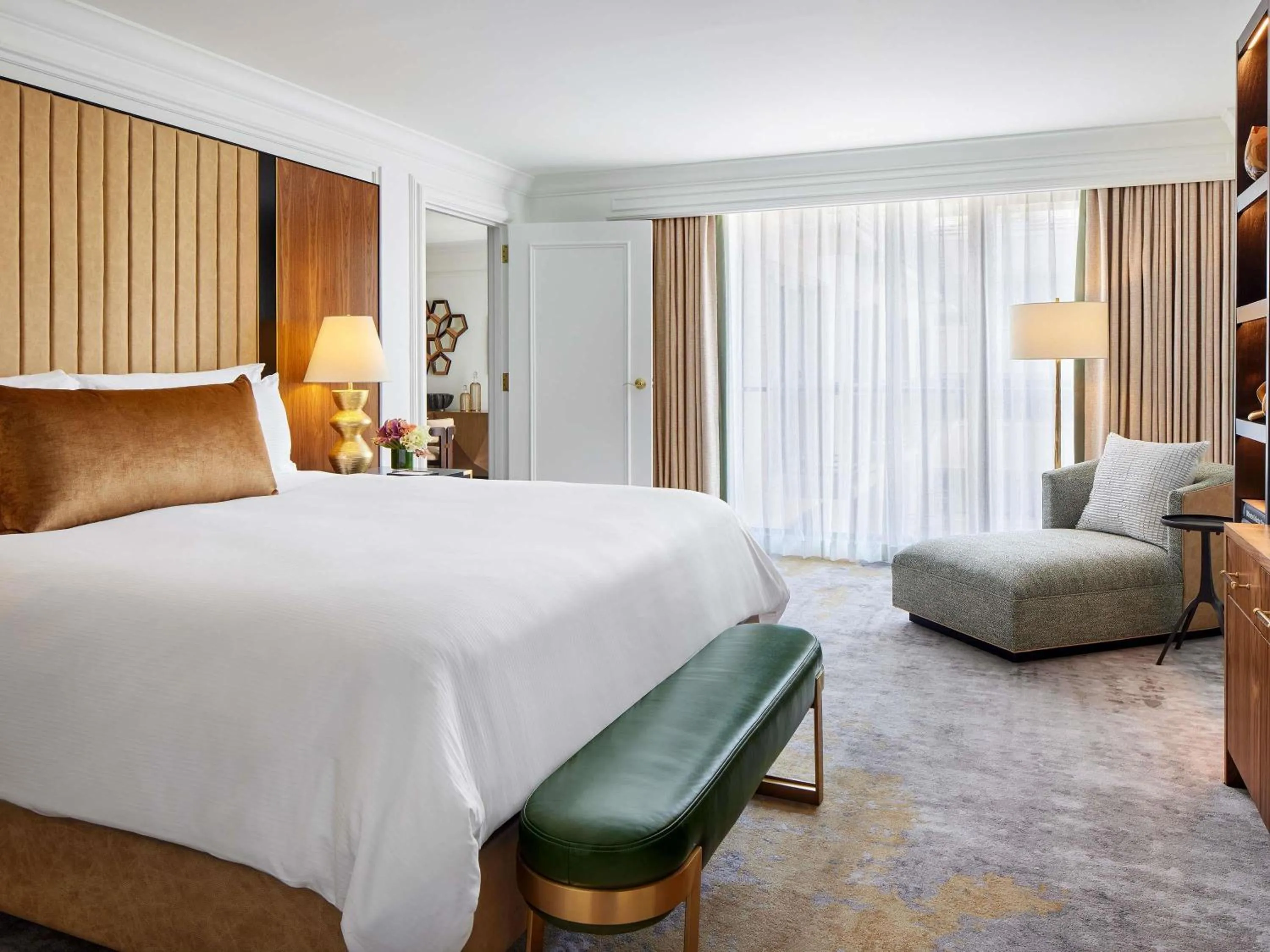 Bedroom, Bed in The Fairmont Washington DC