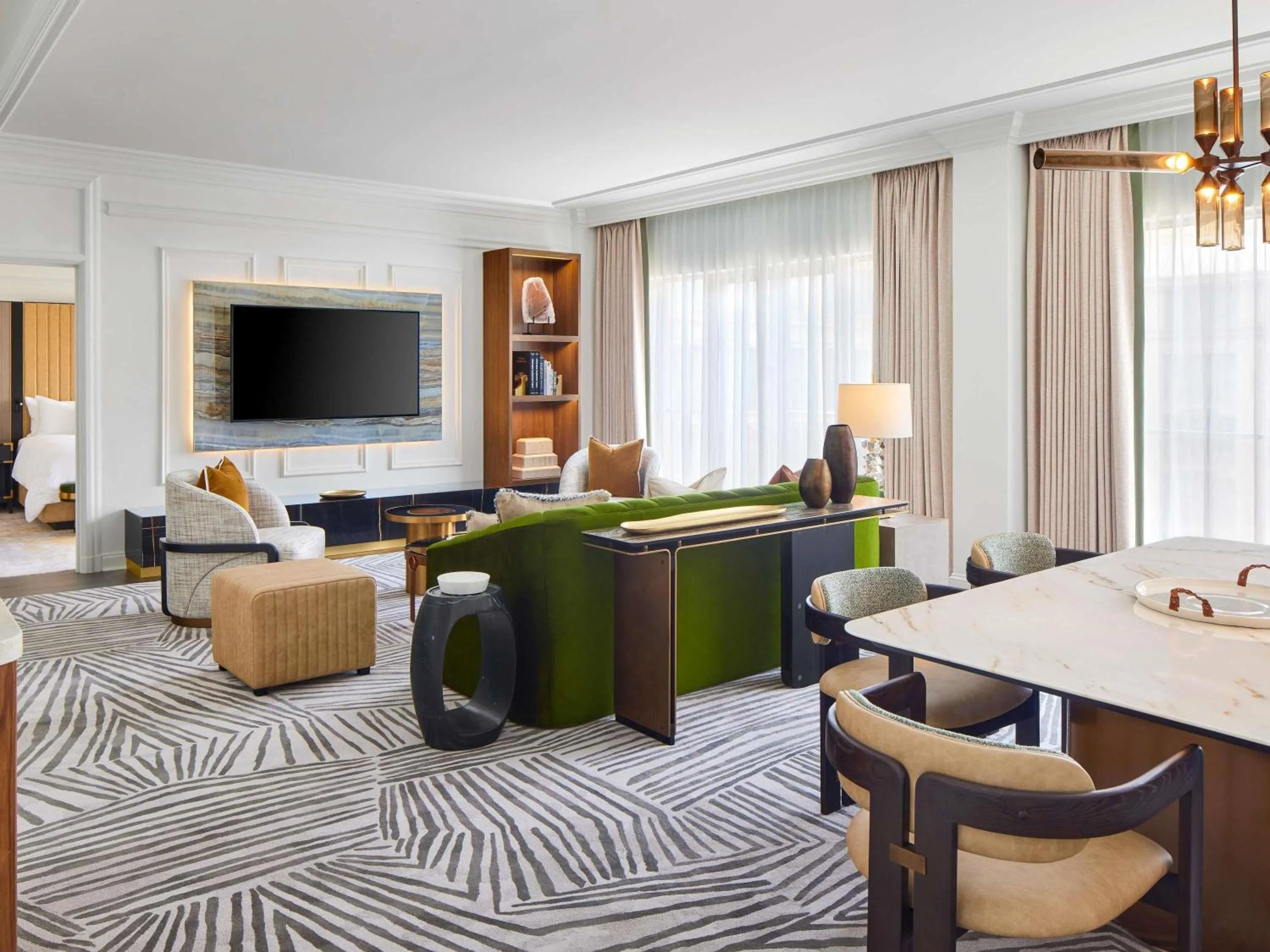 Bedroom in The Fairmont Washington DC