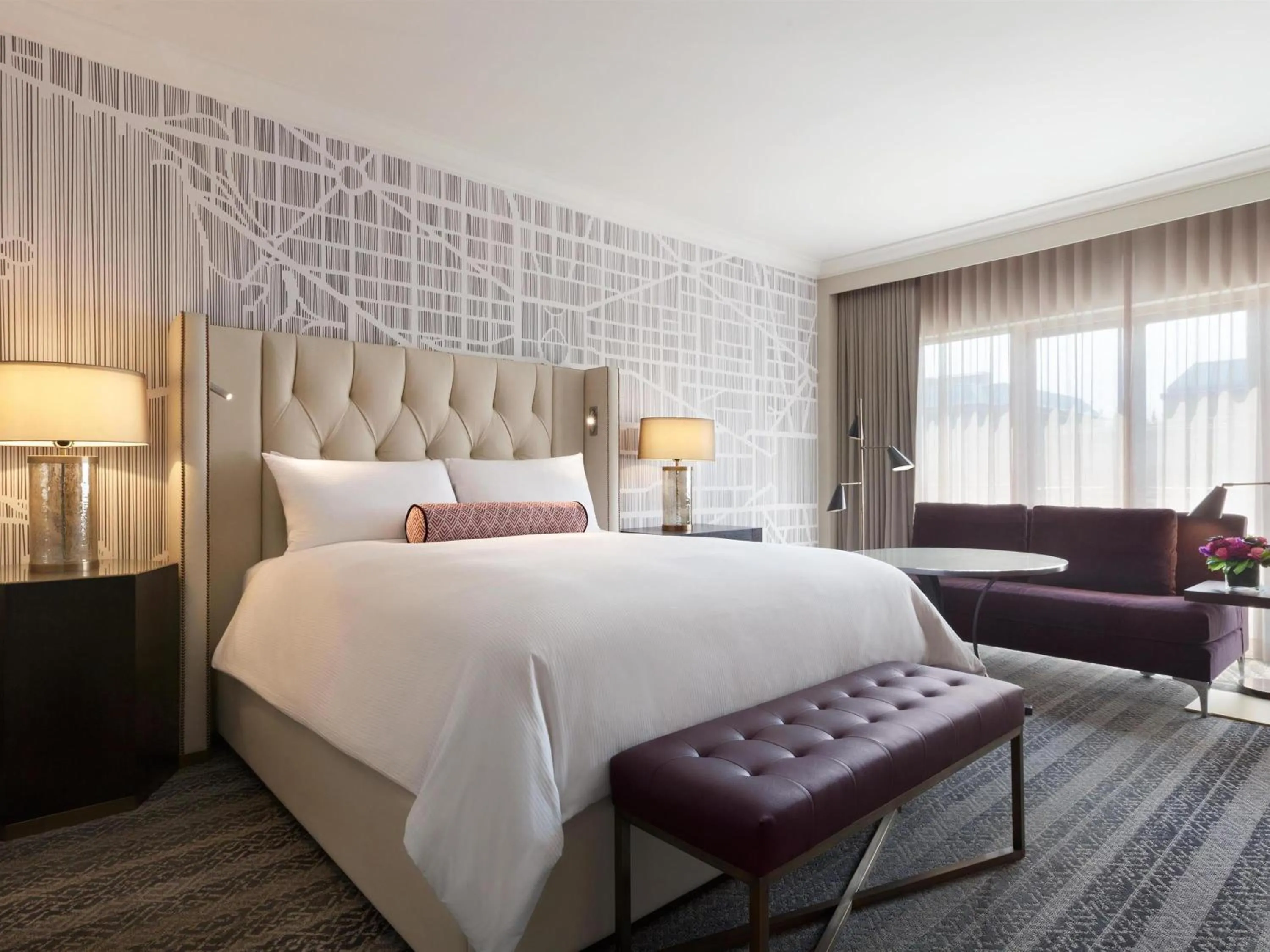 Bedroom, Bed in The Fairmont Washington DC