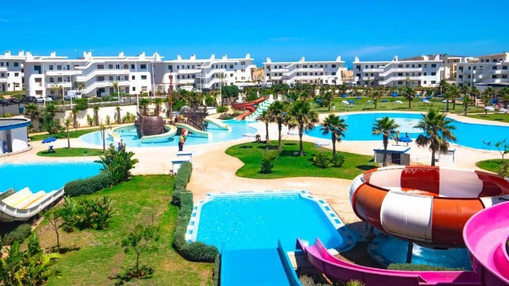 Aqua park in Kenz Mehdia Hotel Resort