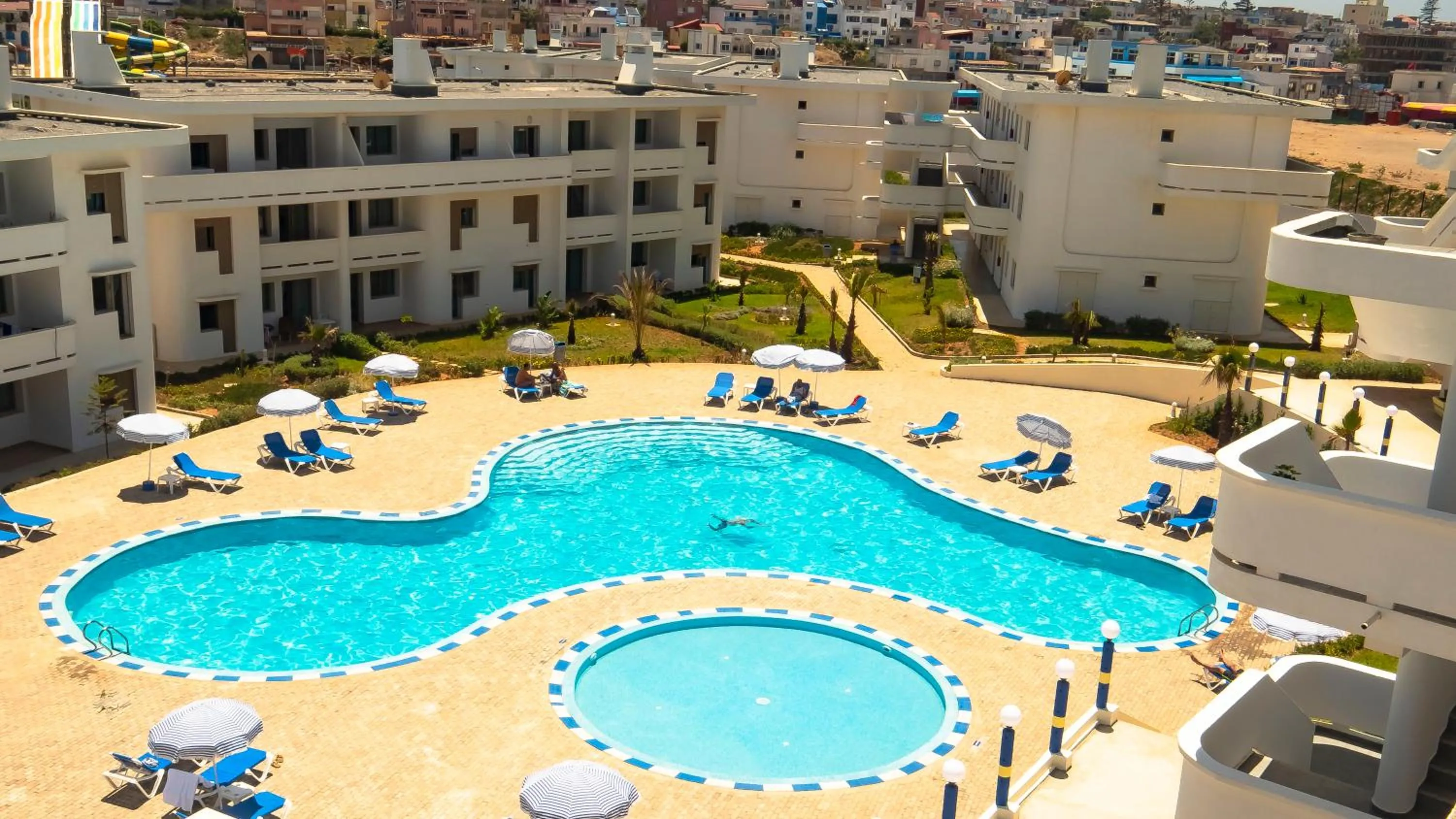 Pool view in Kenz Mehdia Hotel Resort