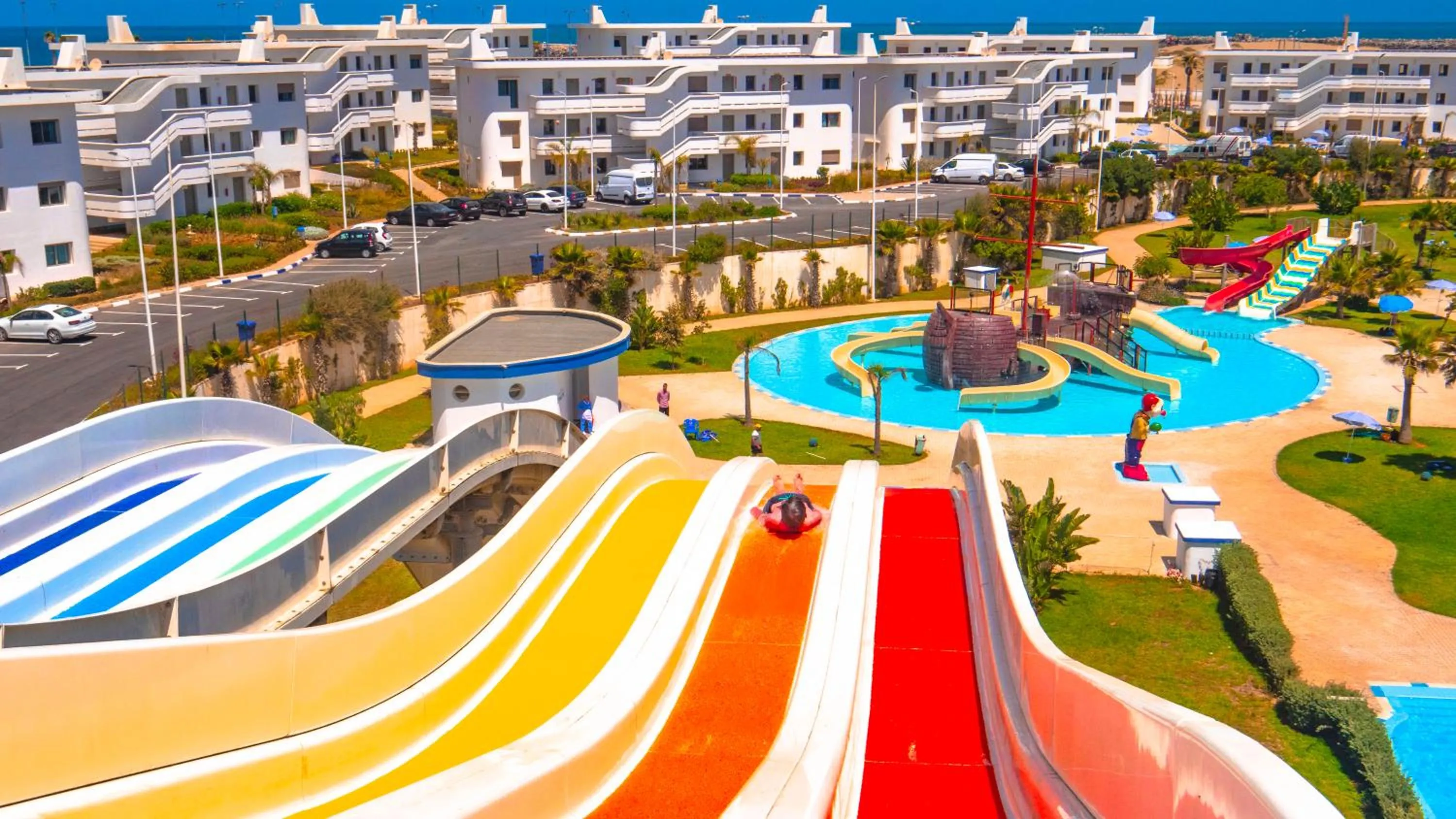 Aqua park in Kenz Mehdia Hotel Resort