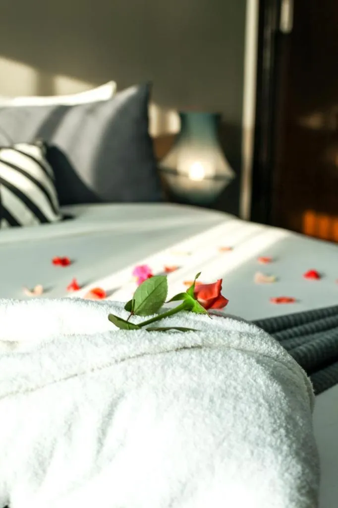 Bed in Kenz Mehdia Hotel Resort