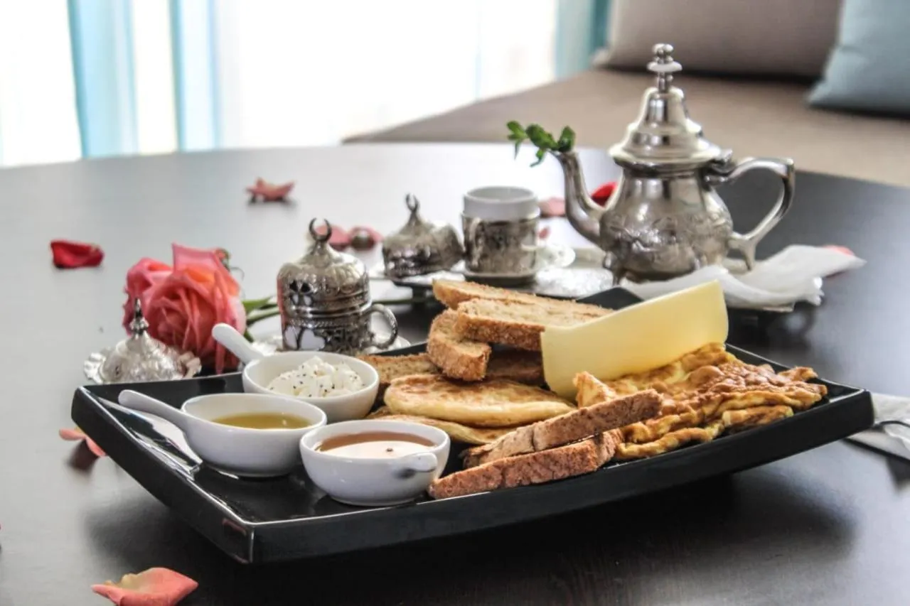 Breakfast in Kenz Mehdia Hotel Resort