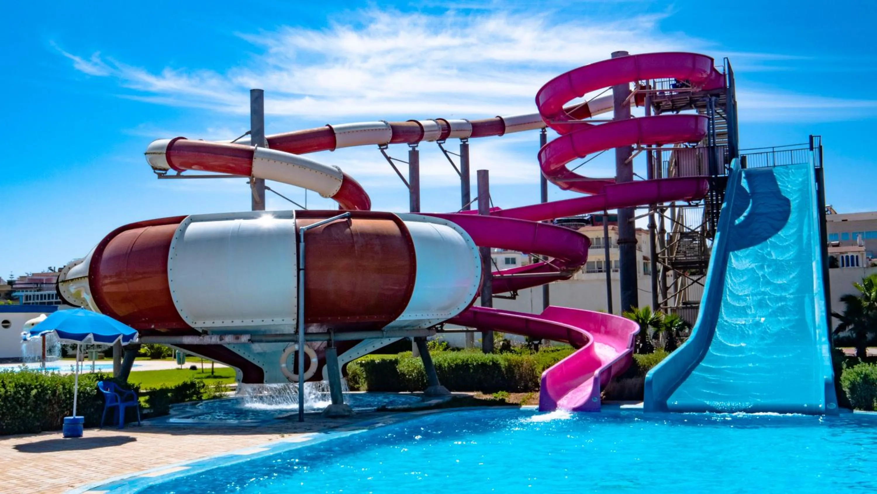 Aqua park in Kenz Mehdia Hotel Resort