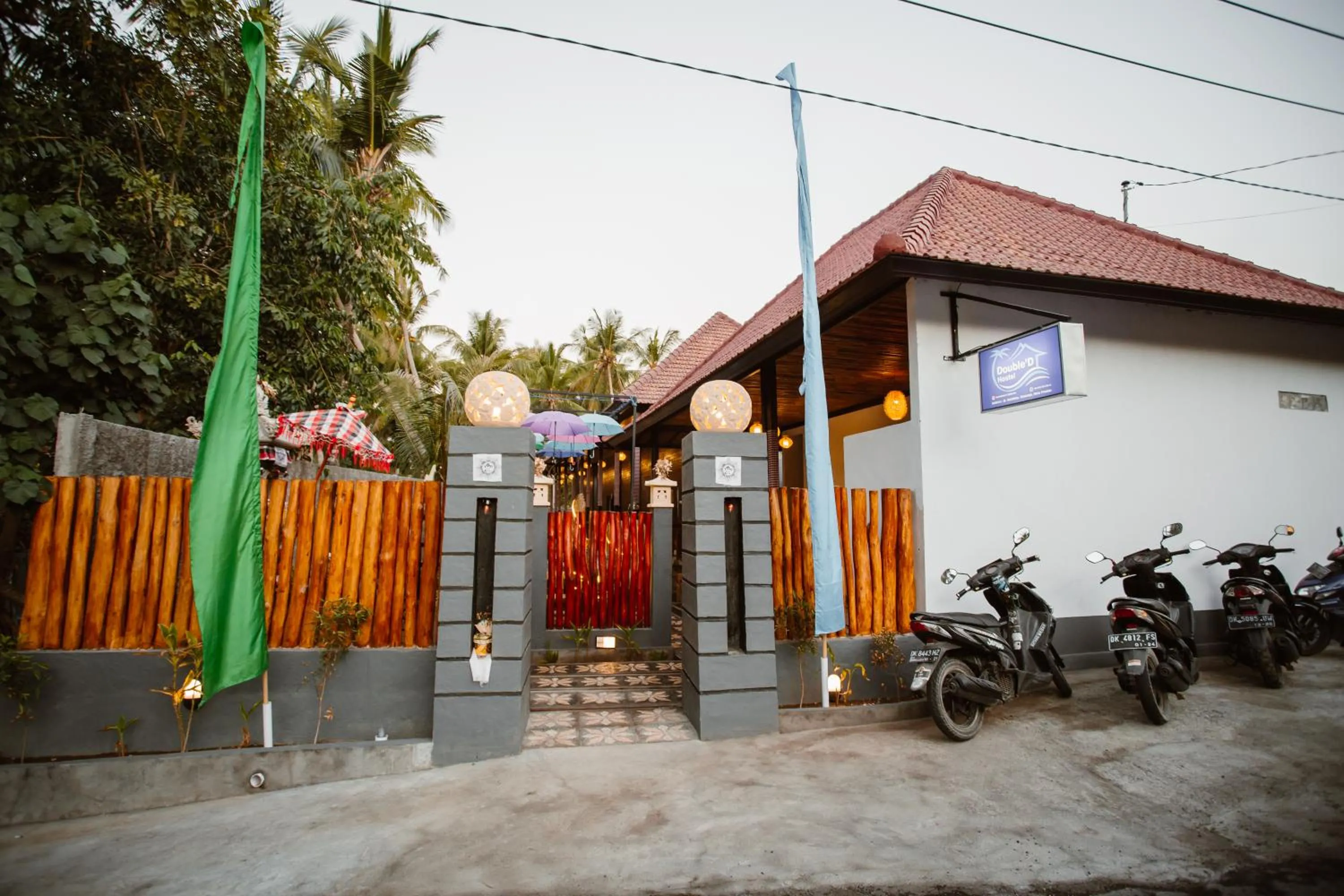 Facade/entrance in Double'D Hostel