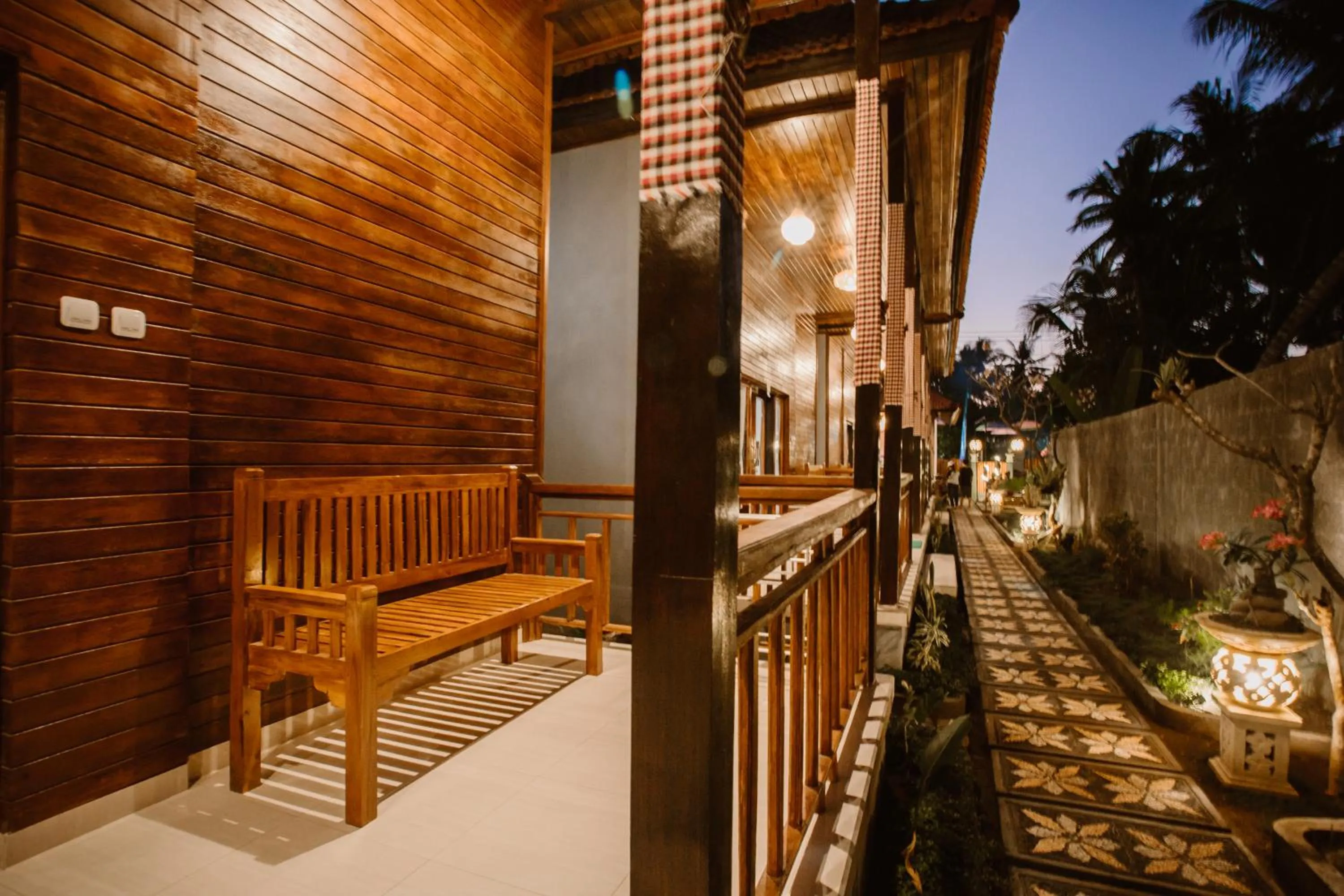 Balcony/Terrace in Double'D Hostel