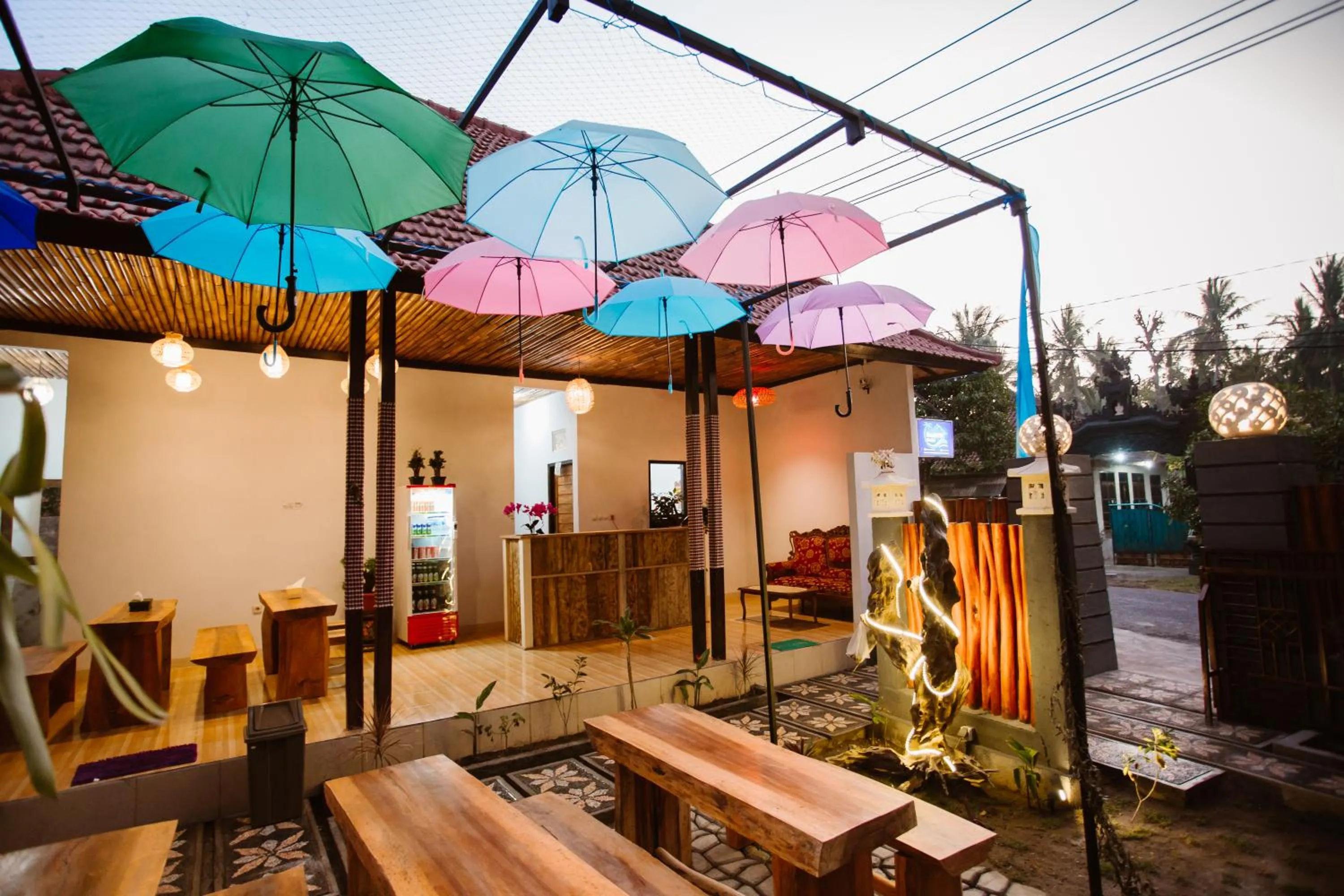 Lobby or reception in Double'D Hostel