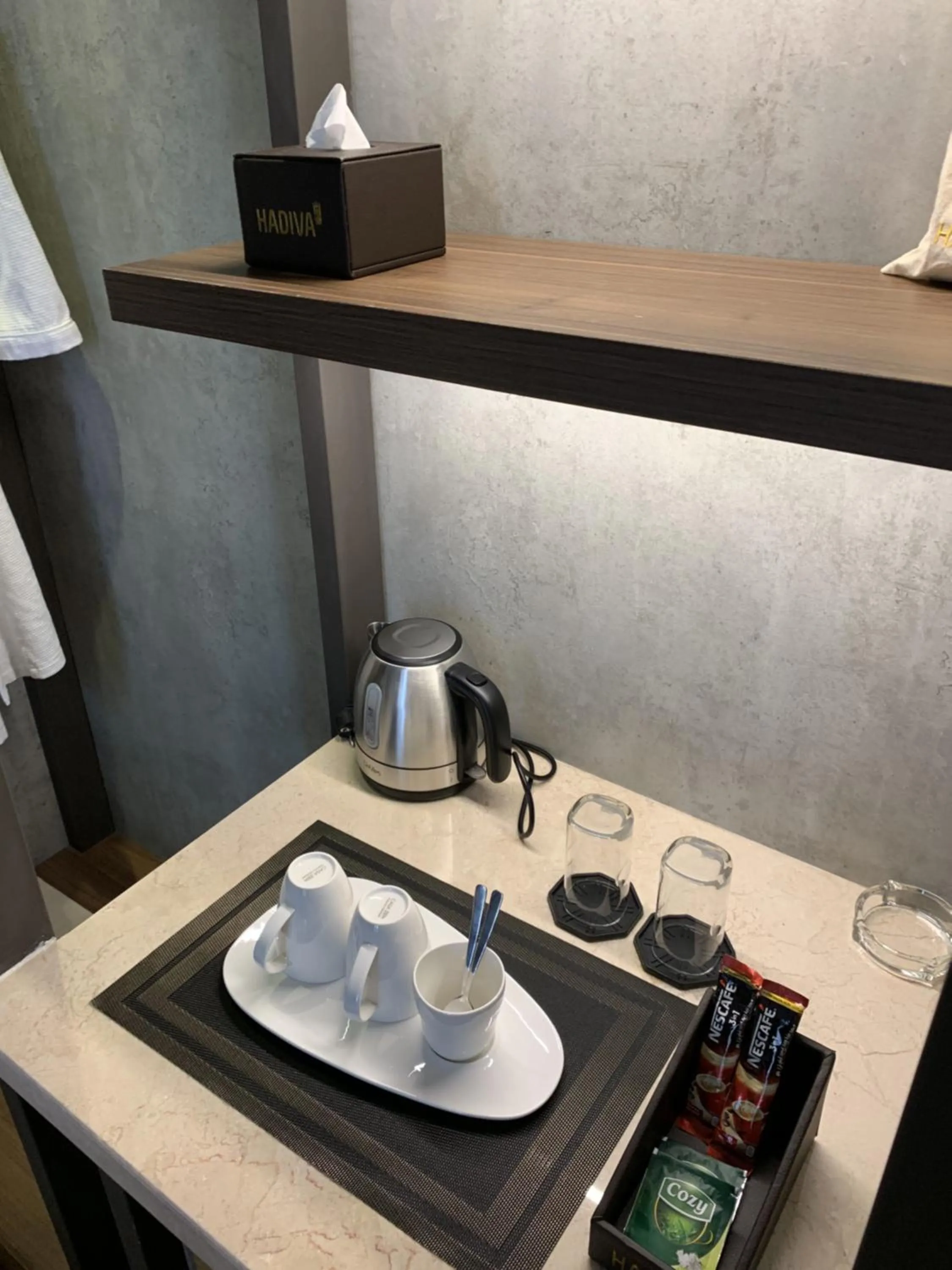 Coffee/tea facilities in Hadiva Boutique Hotel