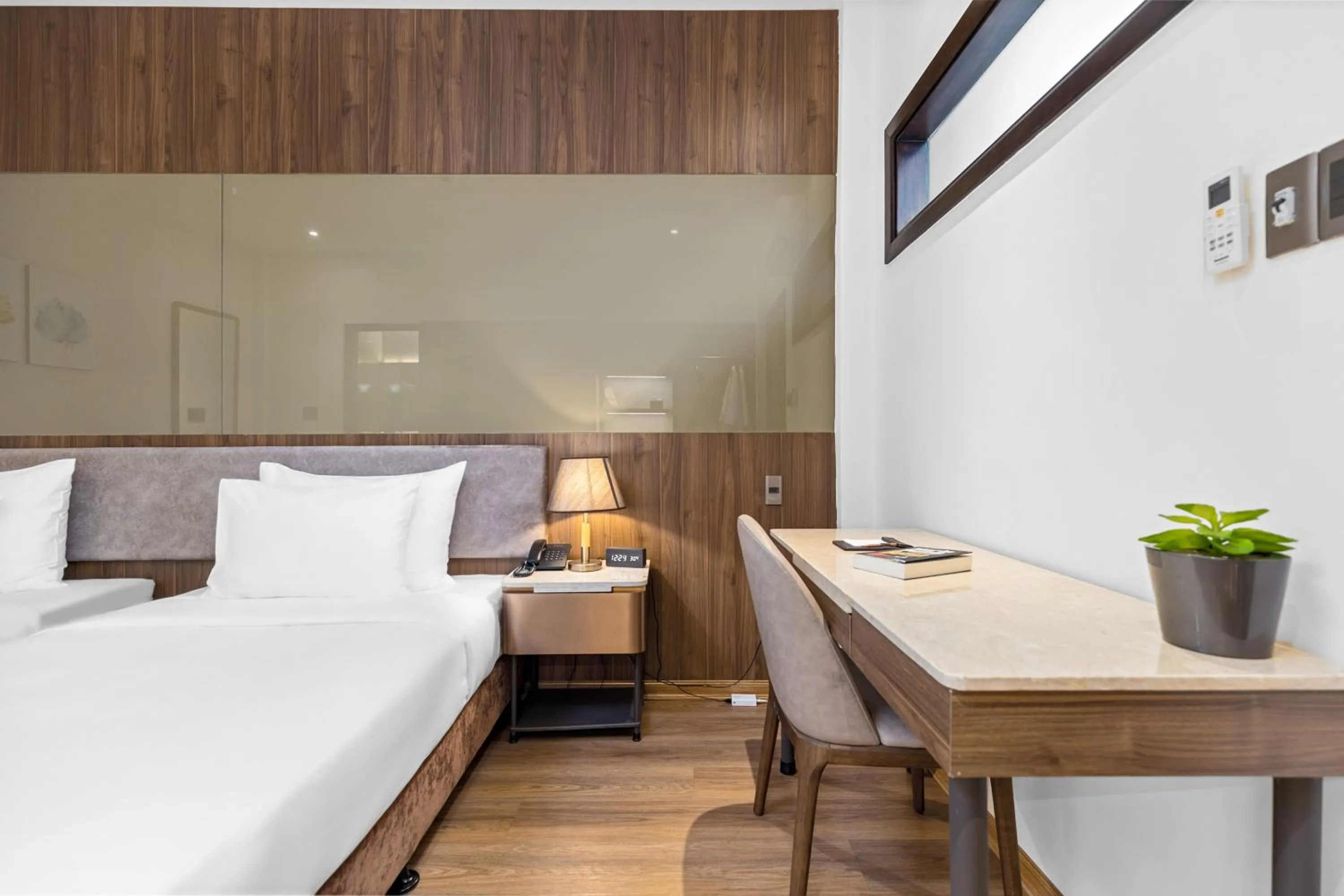 Bed in Hadiva Boutique Hotel