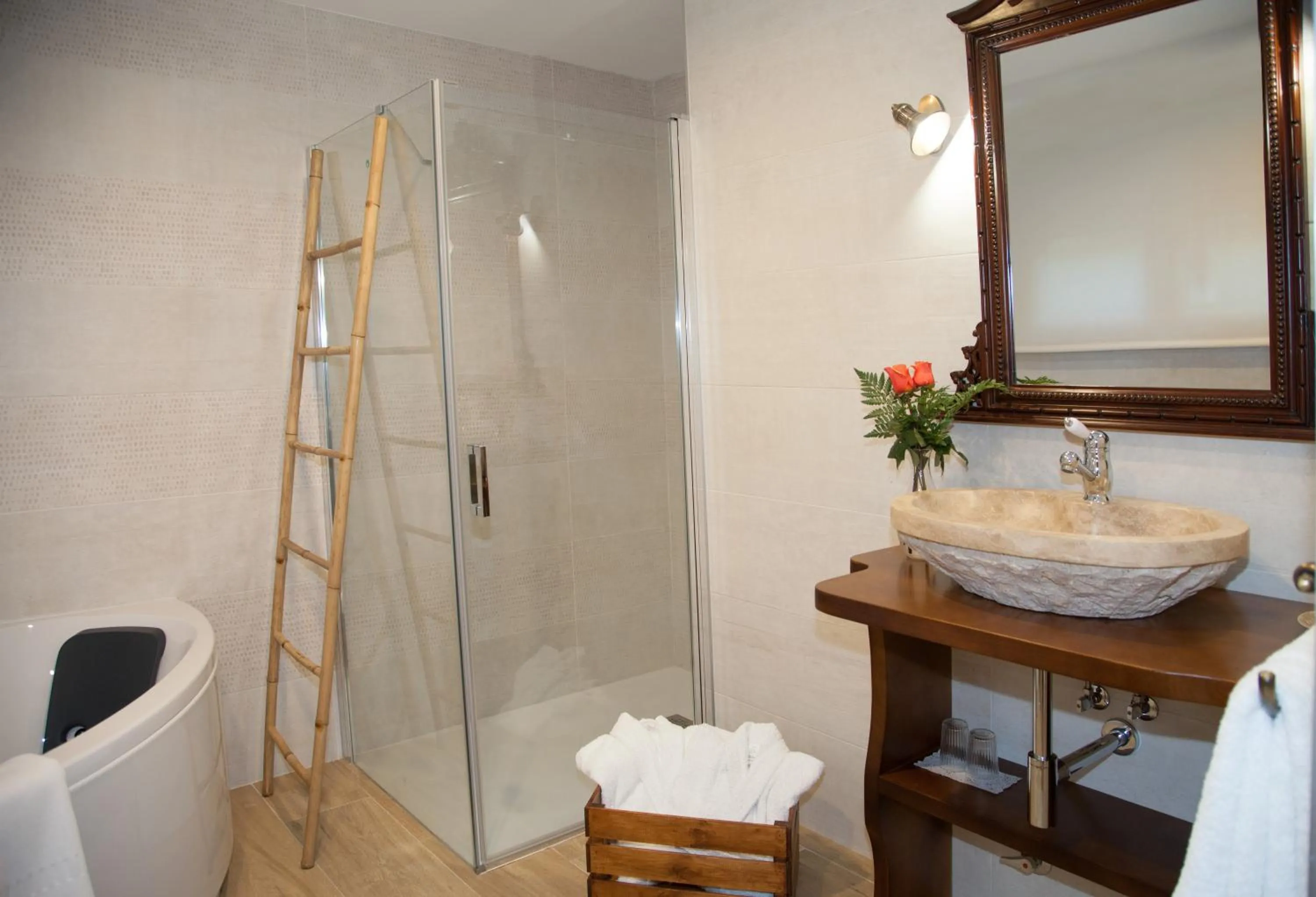 Bathroom in El Mirador de Bendones
