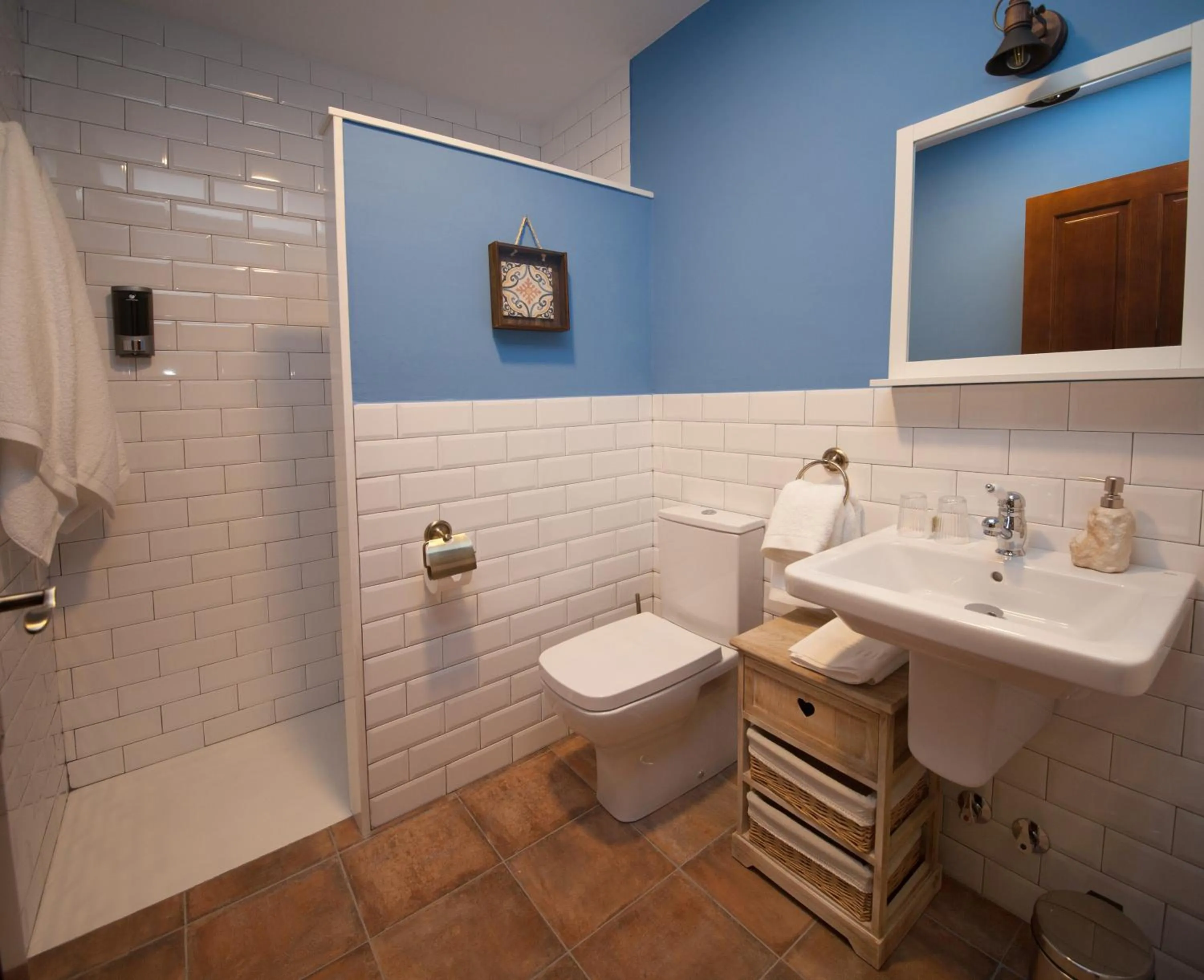 Bathroom in El Mirador de Bendones