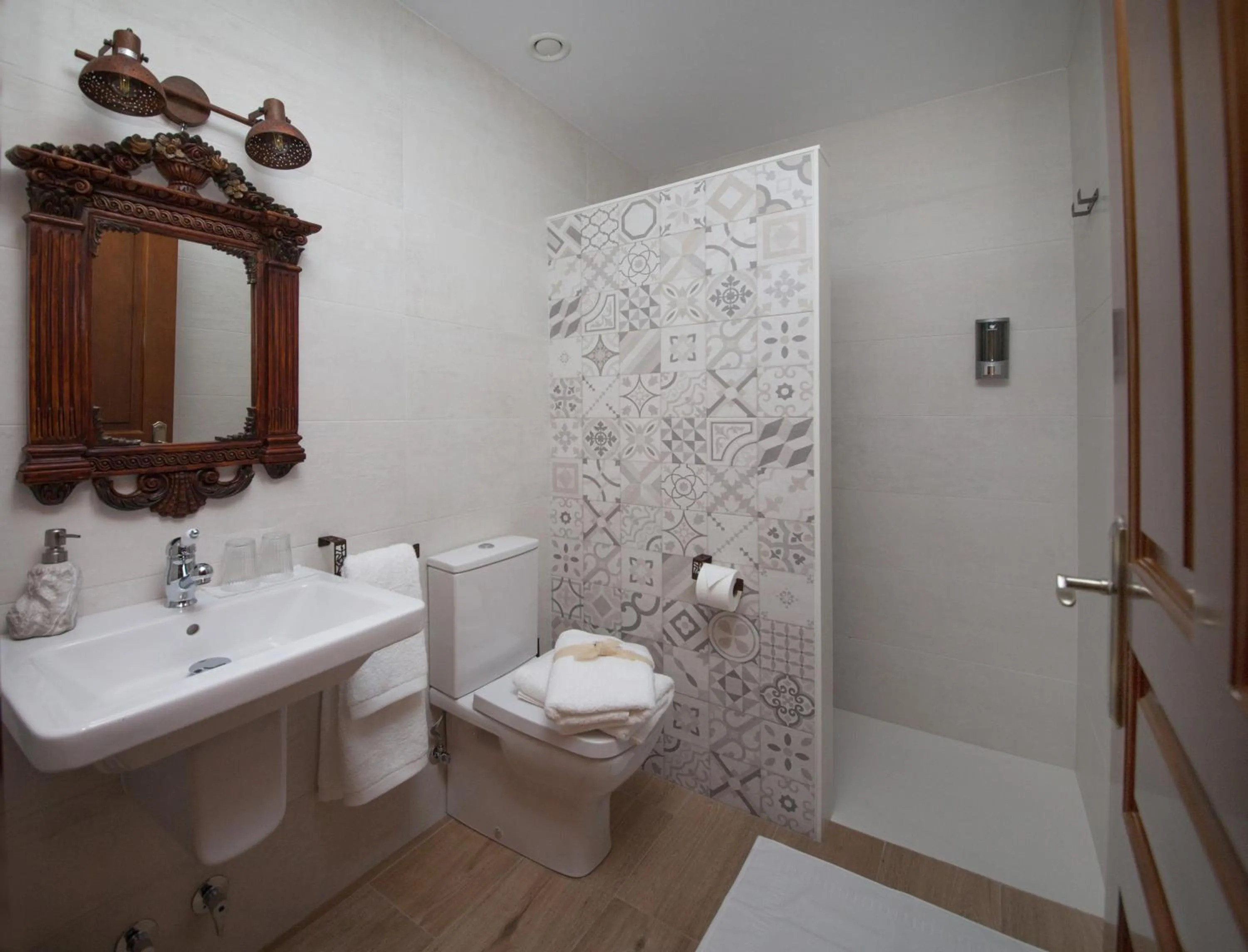 Bathroom in El Mirador de Bendones