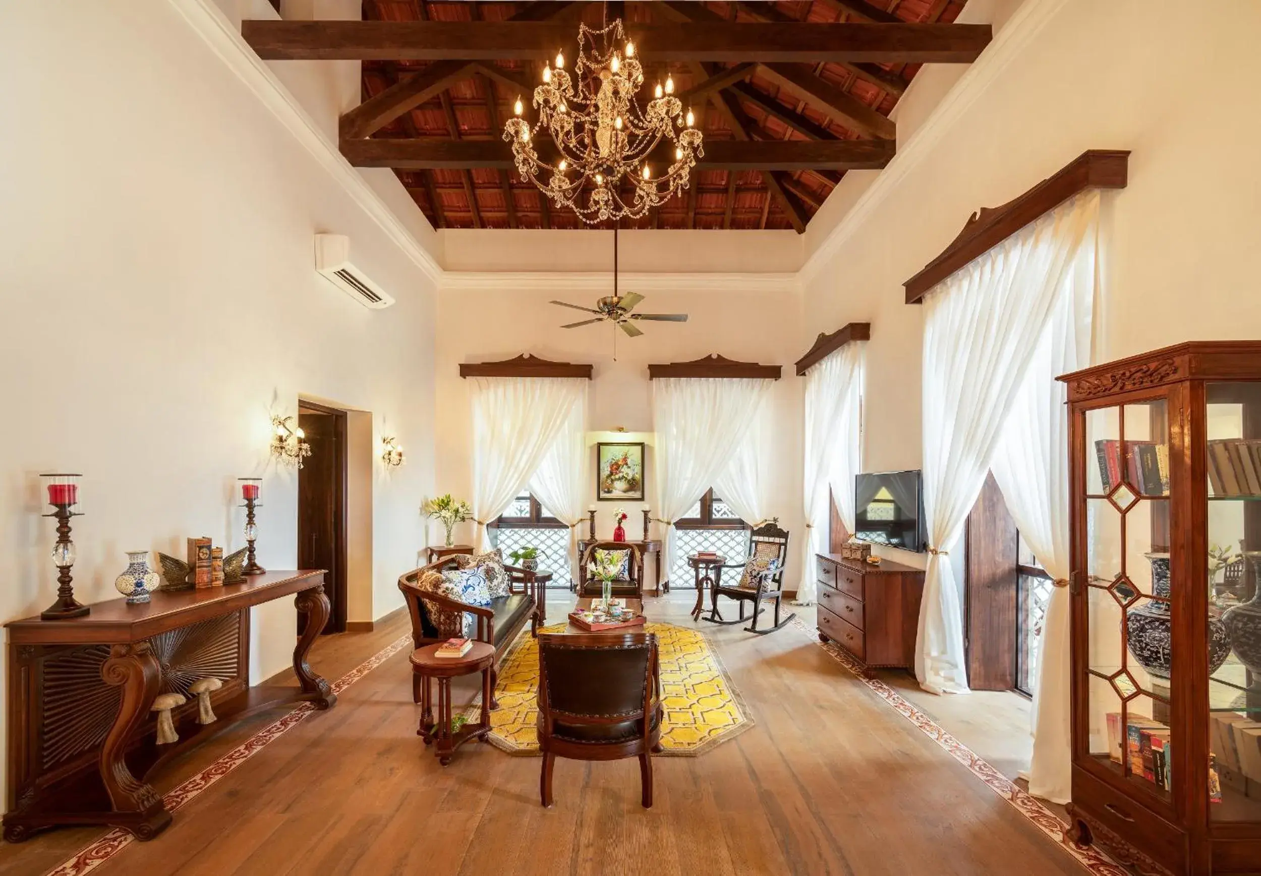 Living room in amã Stays & Trails, Cardozo House Living room in amã Stays & Trails, Cardozo House