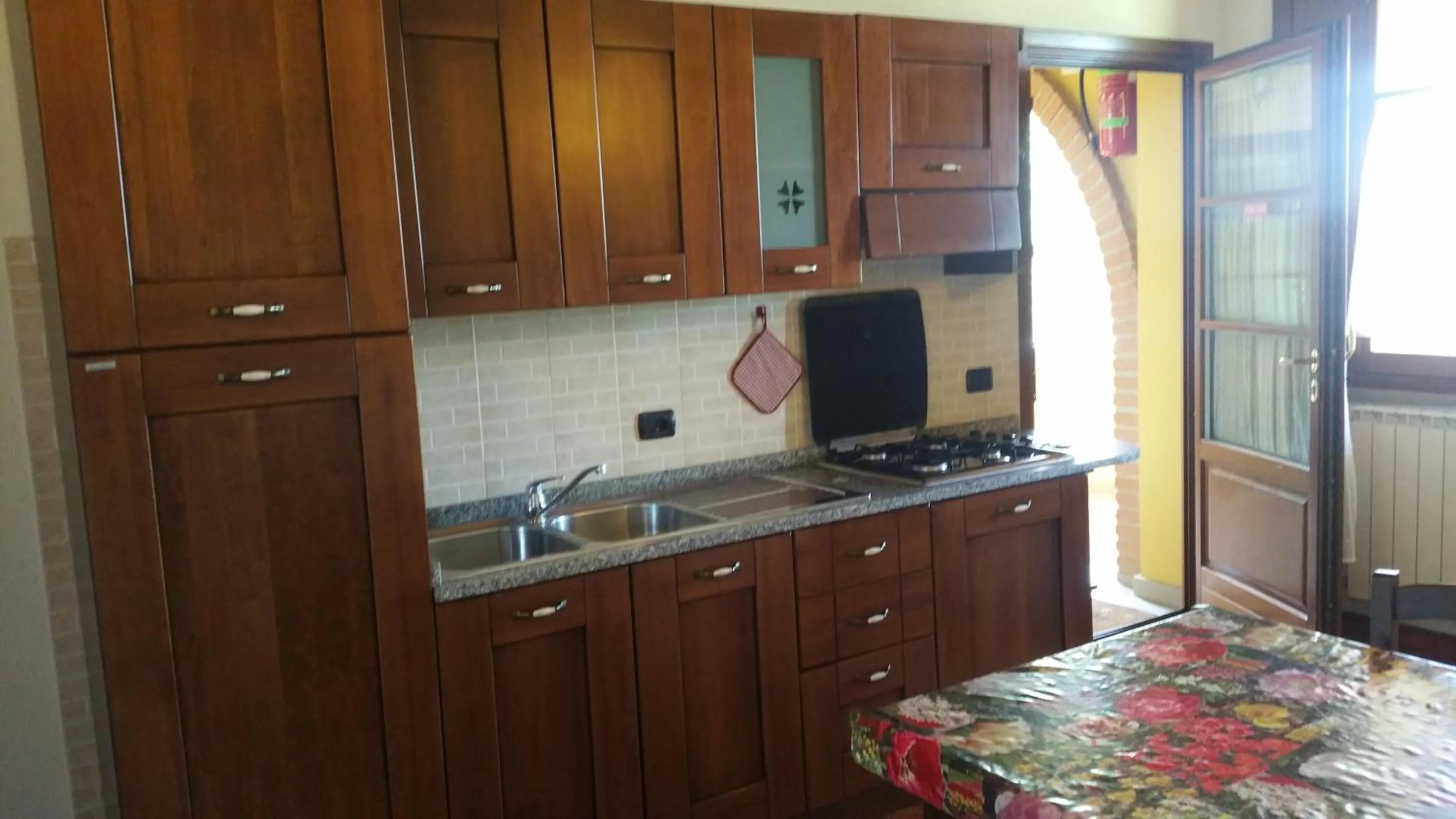 Kitchen or kitchenette in il Chiassetto Agriturismo No Kids