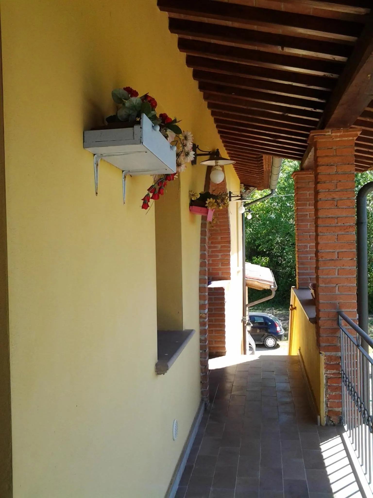 Balcony/Terrace in il Chiassetto Agriturismo No Kids