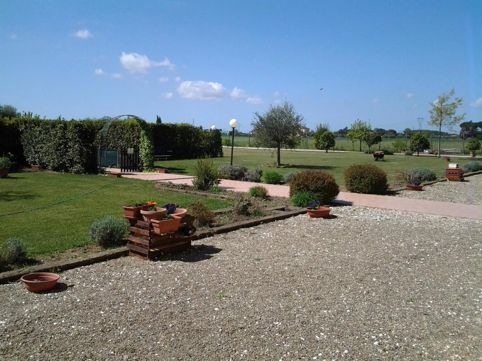 Garden in il Chiassetto Agriturismo No Kids