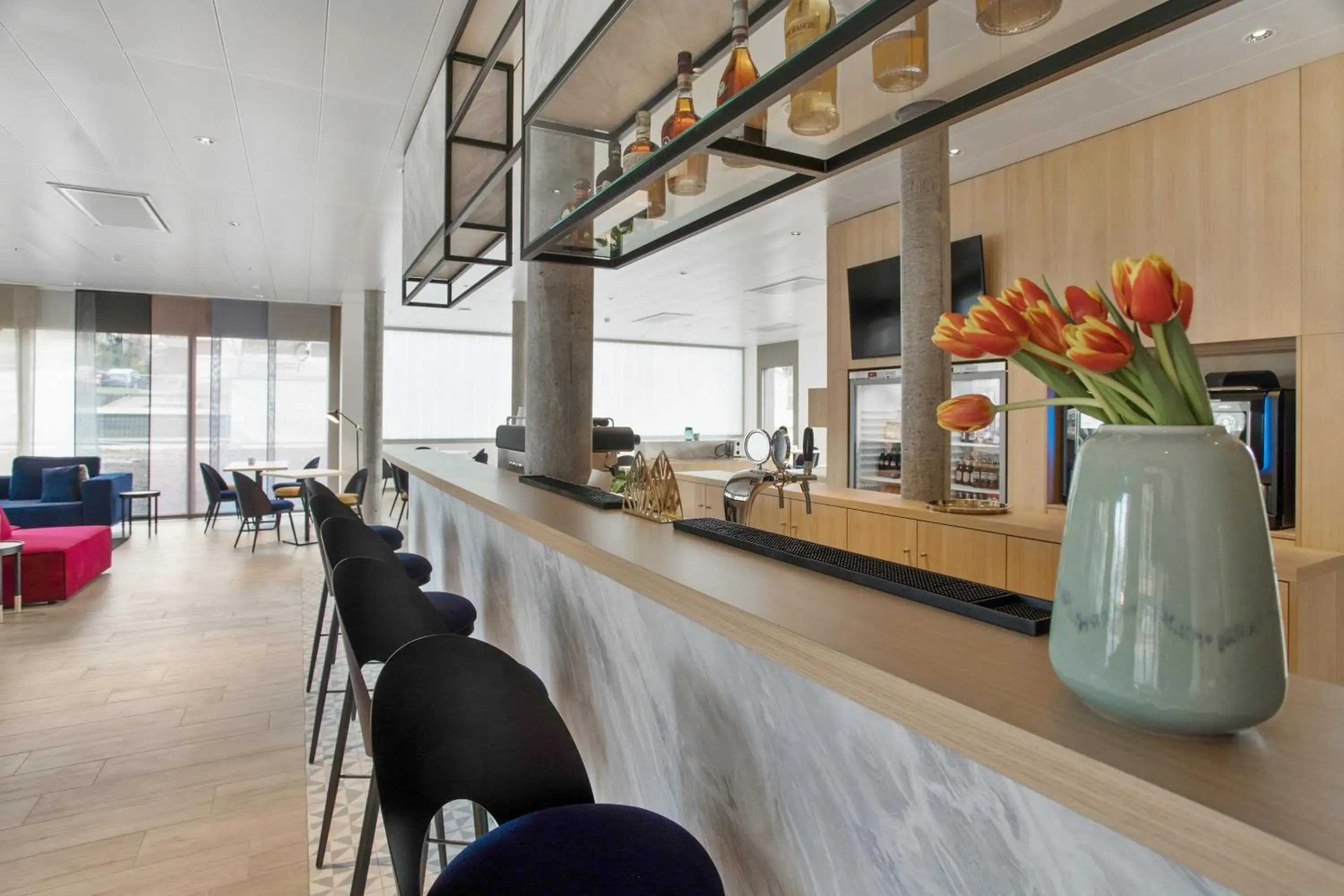 Lounge or bar in Appart'City Collection Genève Aéroport - Vernier Lounge or bar in Appart'City Collection Genève Aéroport - Vernier