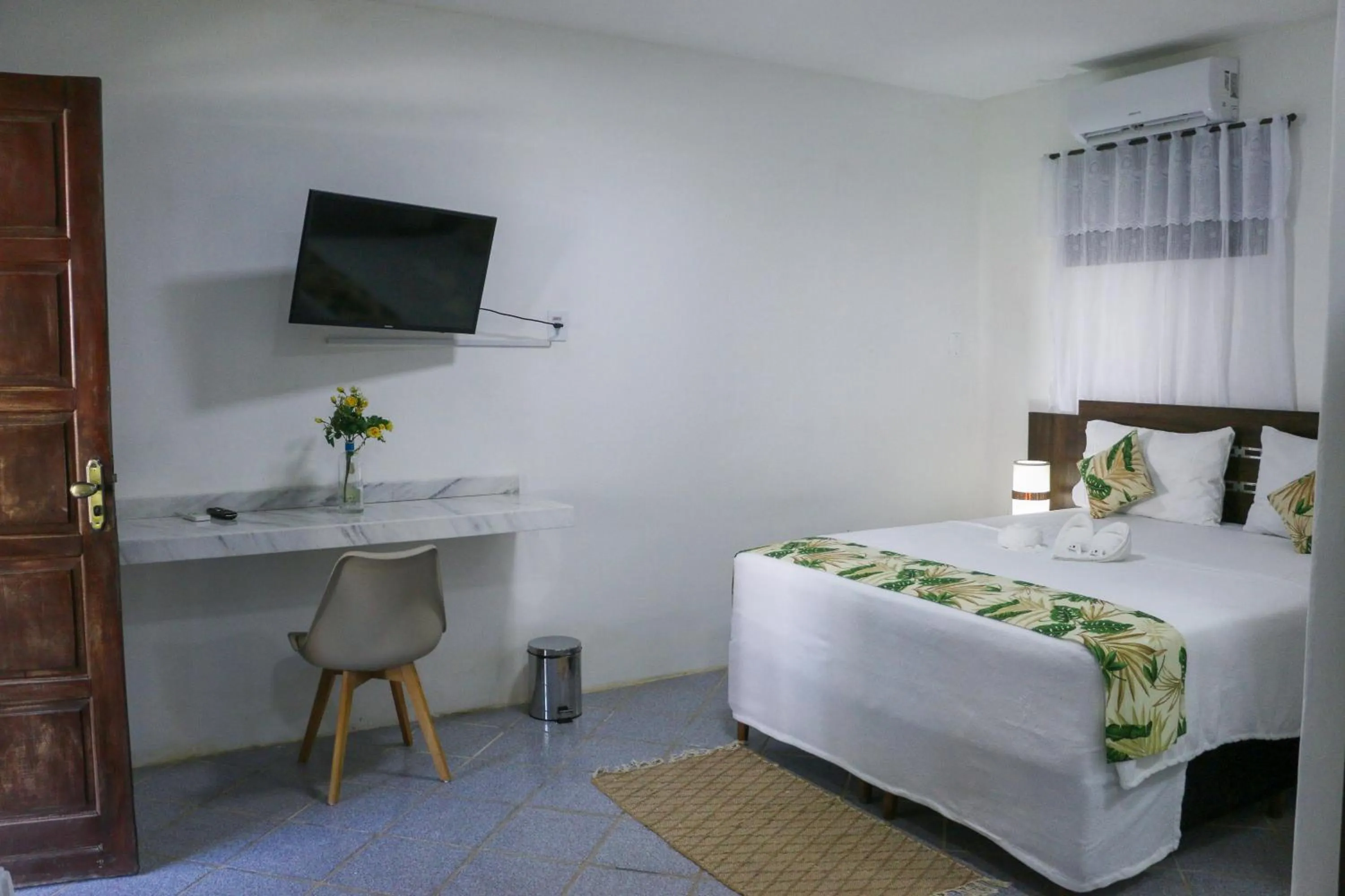 Bed in Pousada Bella Vida