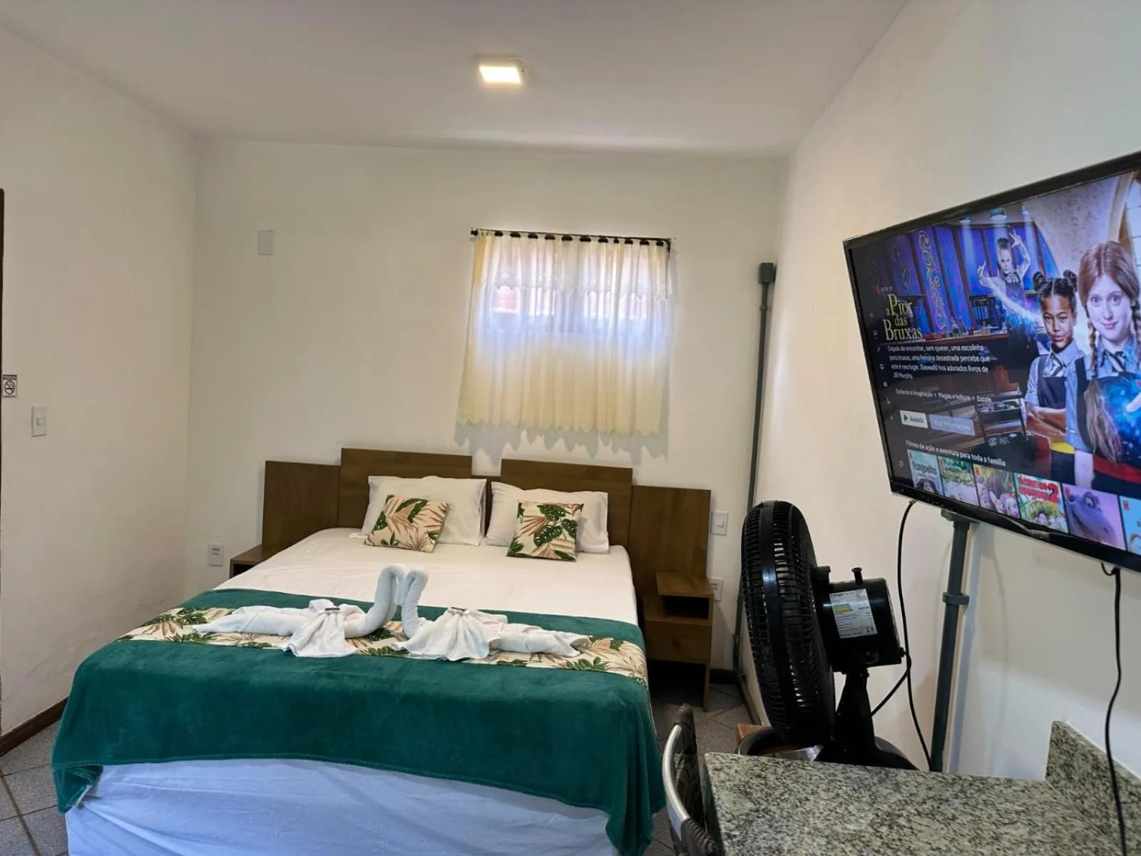 Bed in Pousada Bella Vida