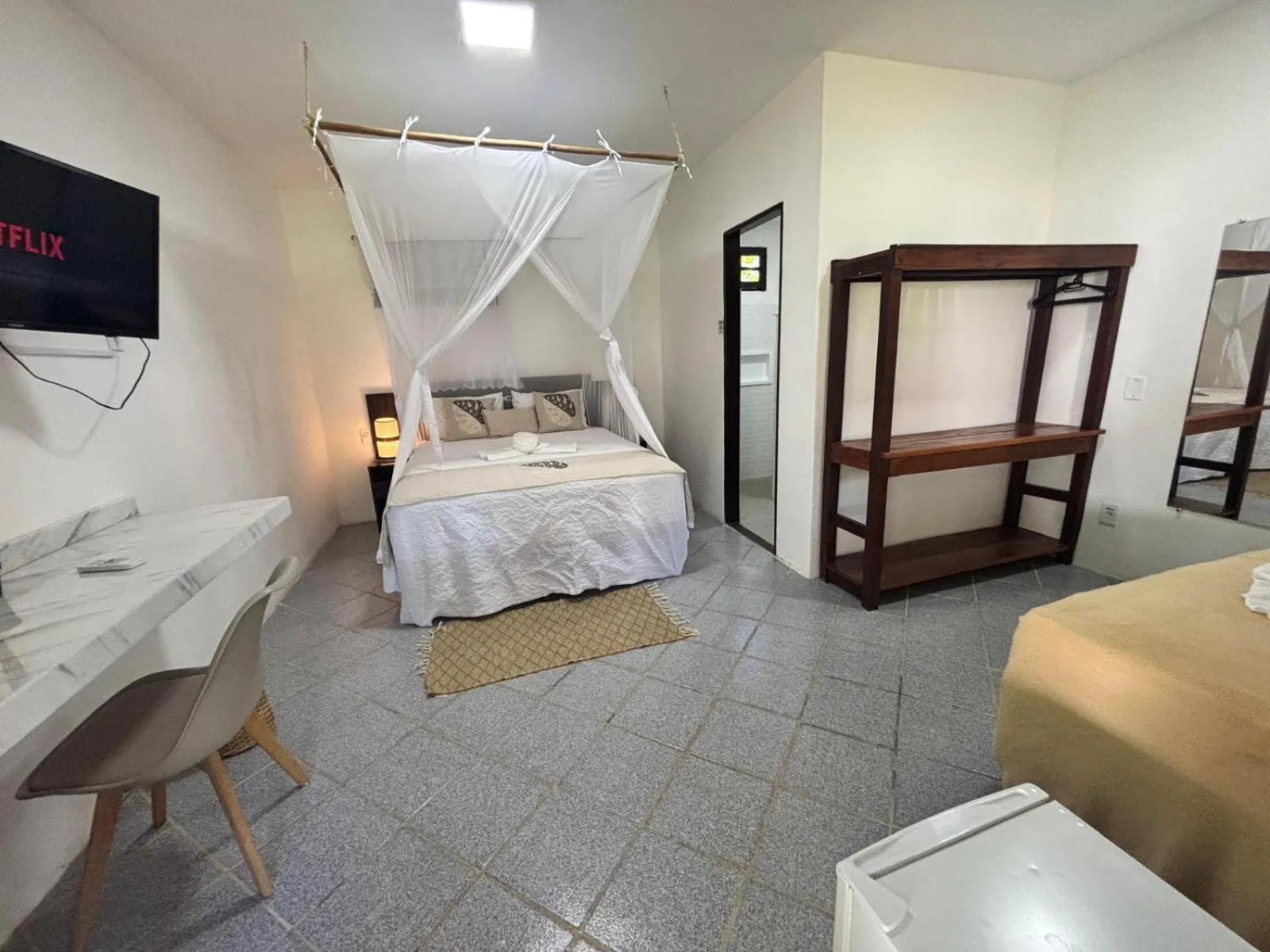 Bed in Pousada Bella Vida