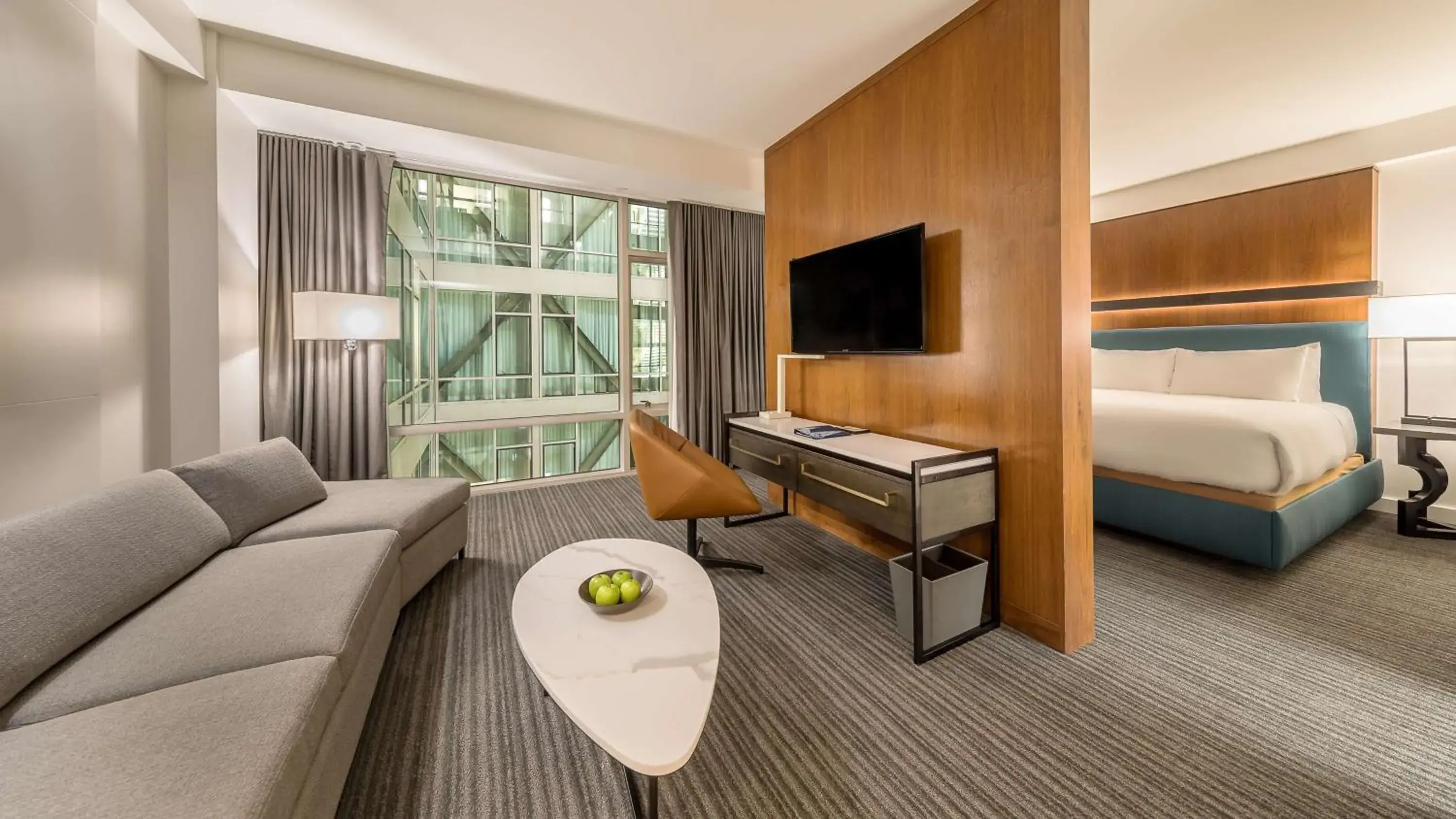 Photo of the whole room, Bed in Andaz San Diego, By Hyatt Photo of the whole room, Bed in Andaz San Diego, By Hyatt