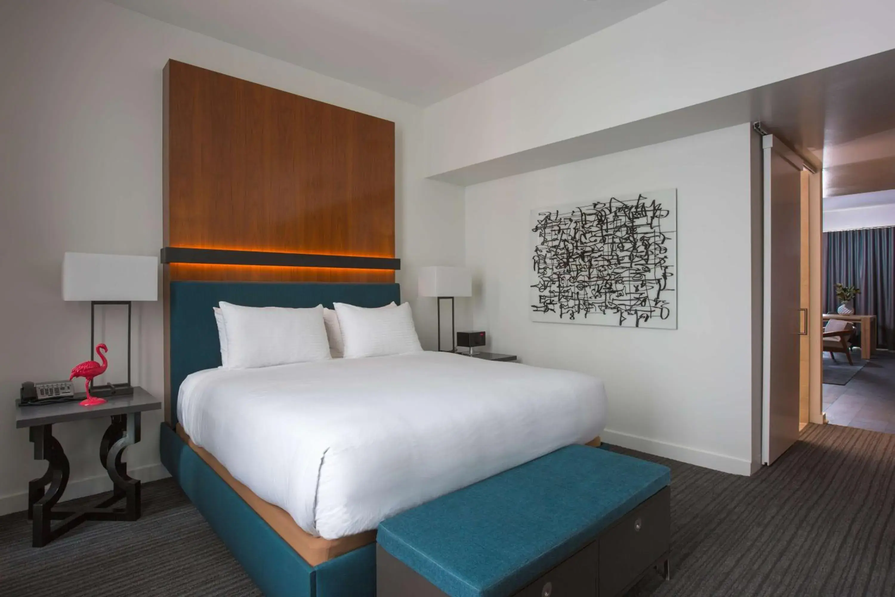 Photo of the whole room, Bed in Andaz San Diego, By Hyatt Photo of the whole room, Bed in Andaz San Diego, By Hyatt