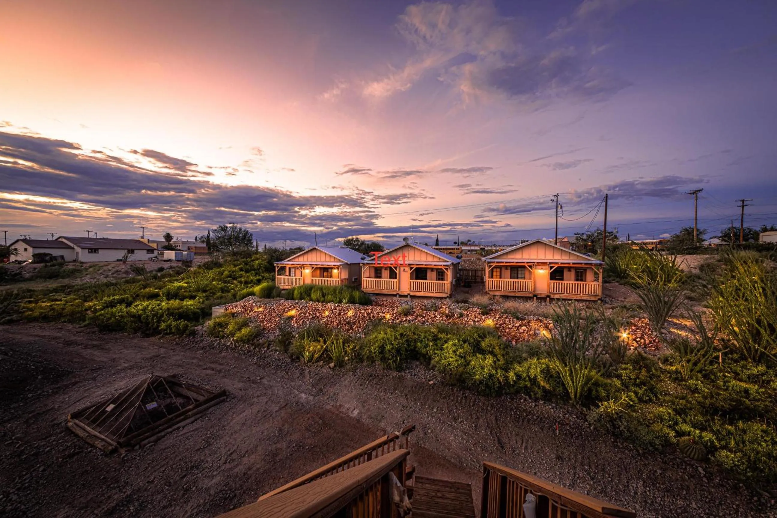 Property building in -Pet Friendly- Miners Cabin #5 -Two Double Beds - Private Balcony