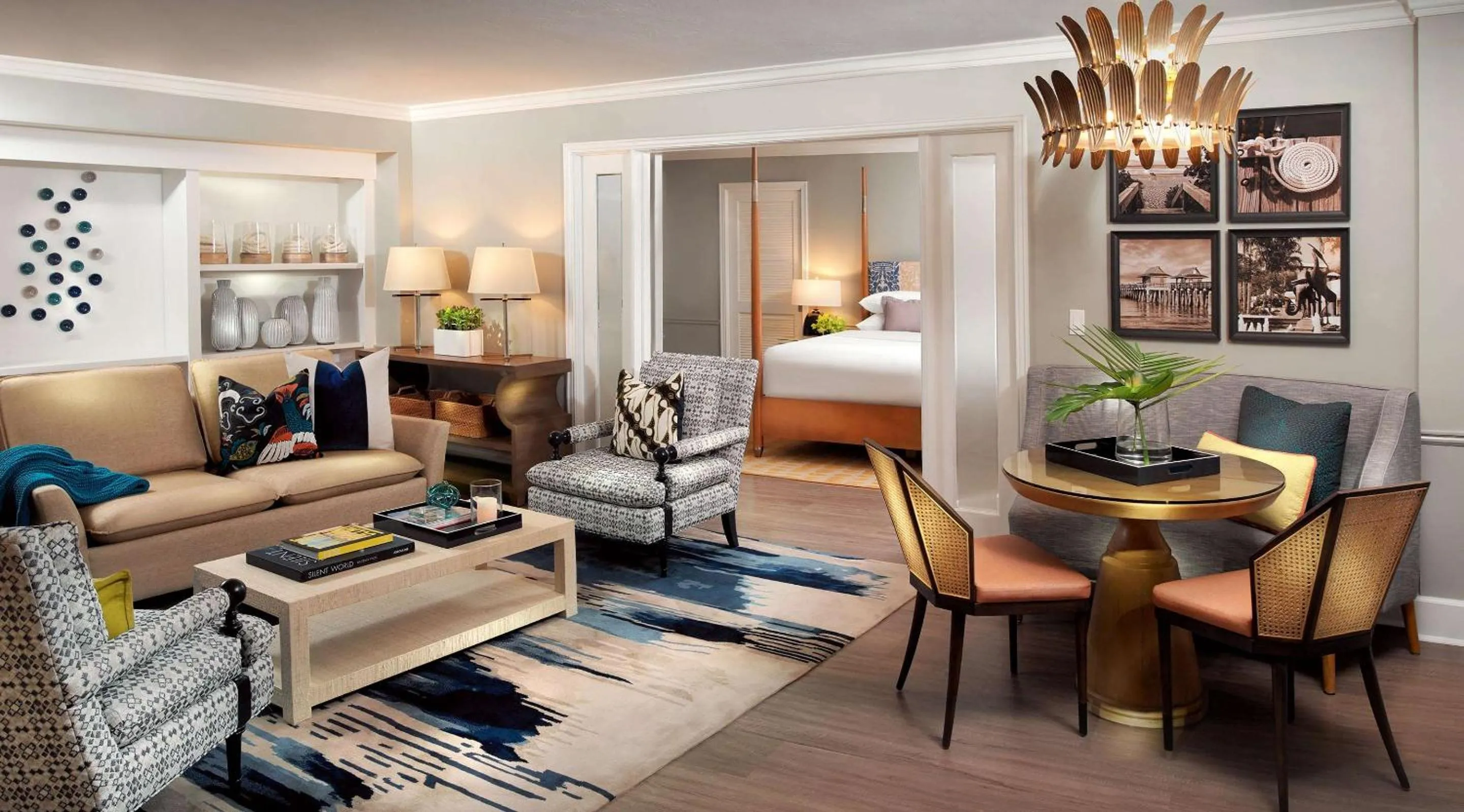 Living room in La Playa Beach & Golf Resort, a Noble House Resort