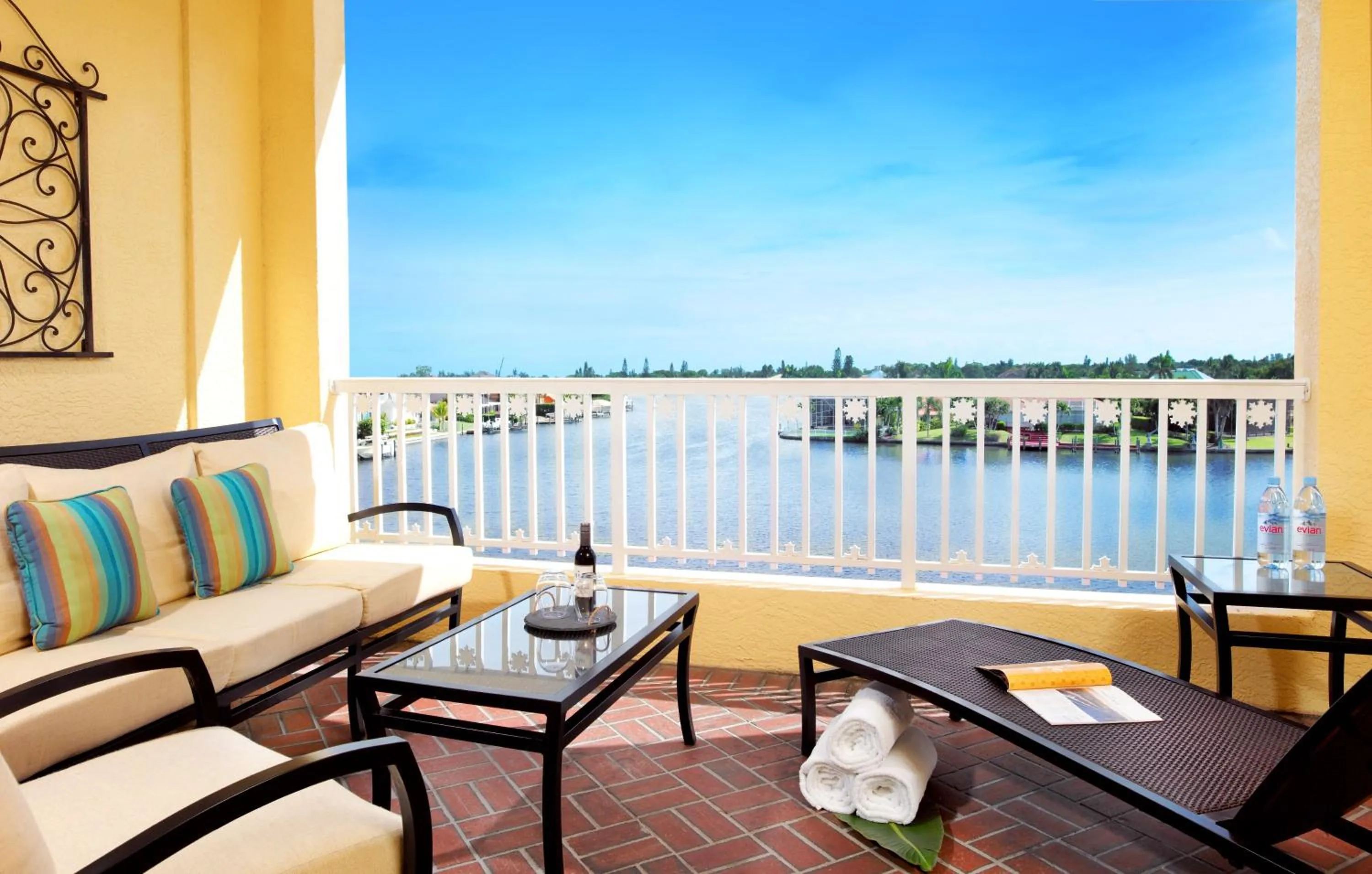 Patio in La Playa Beach & Golf Resort, a Noble House Resort