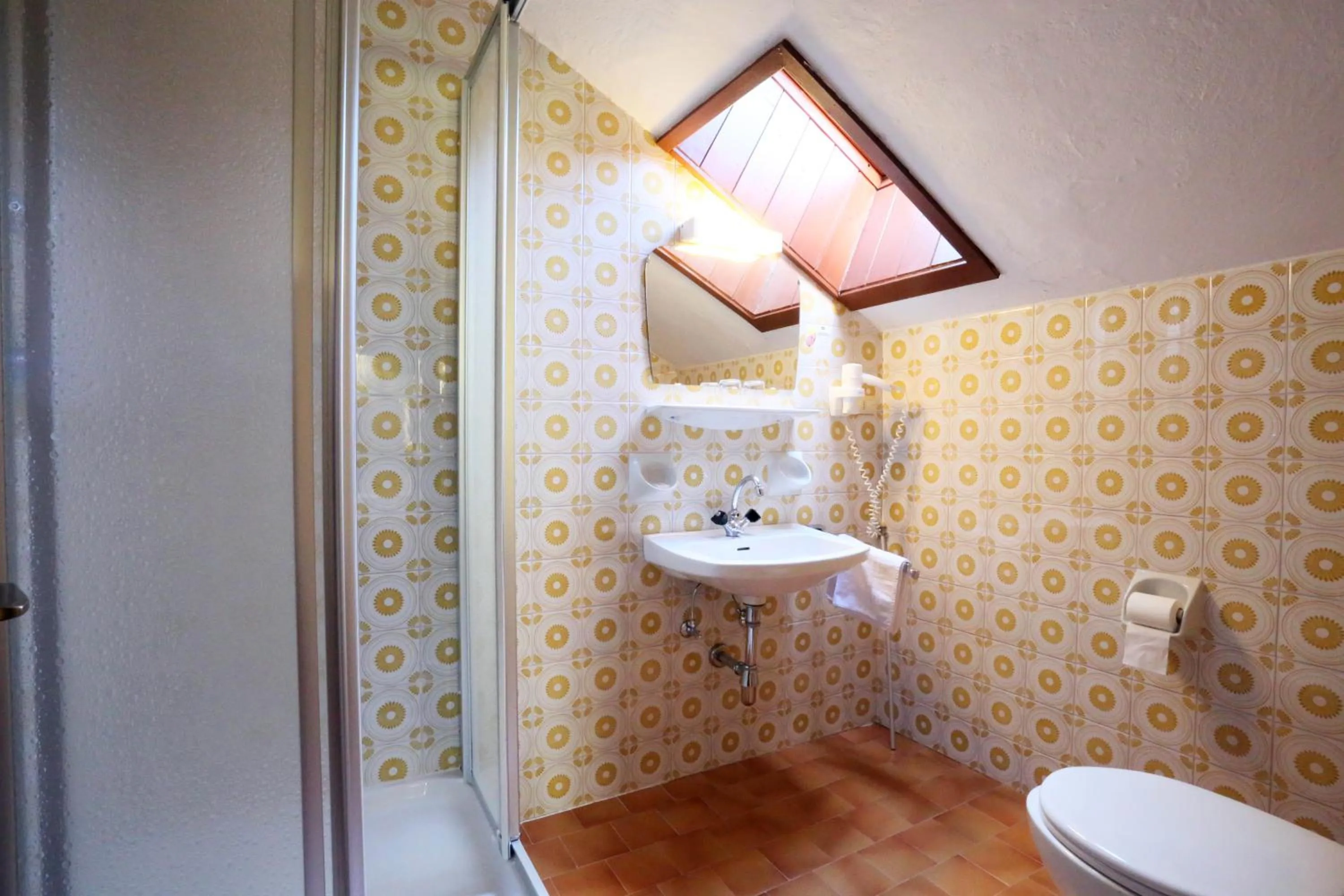 Shower in Hotel Pichlerhof