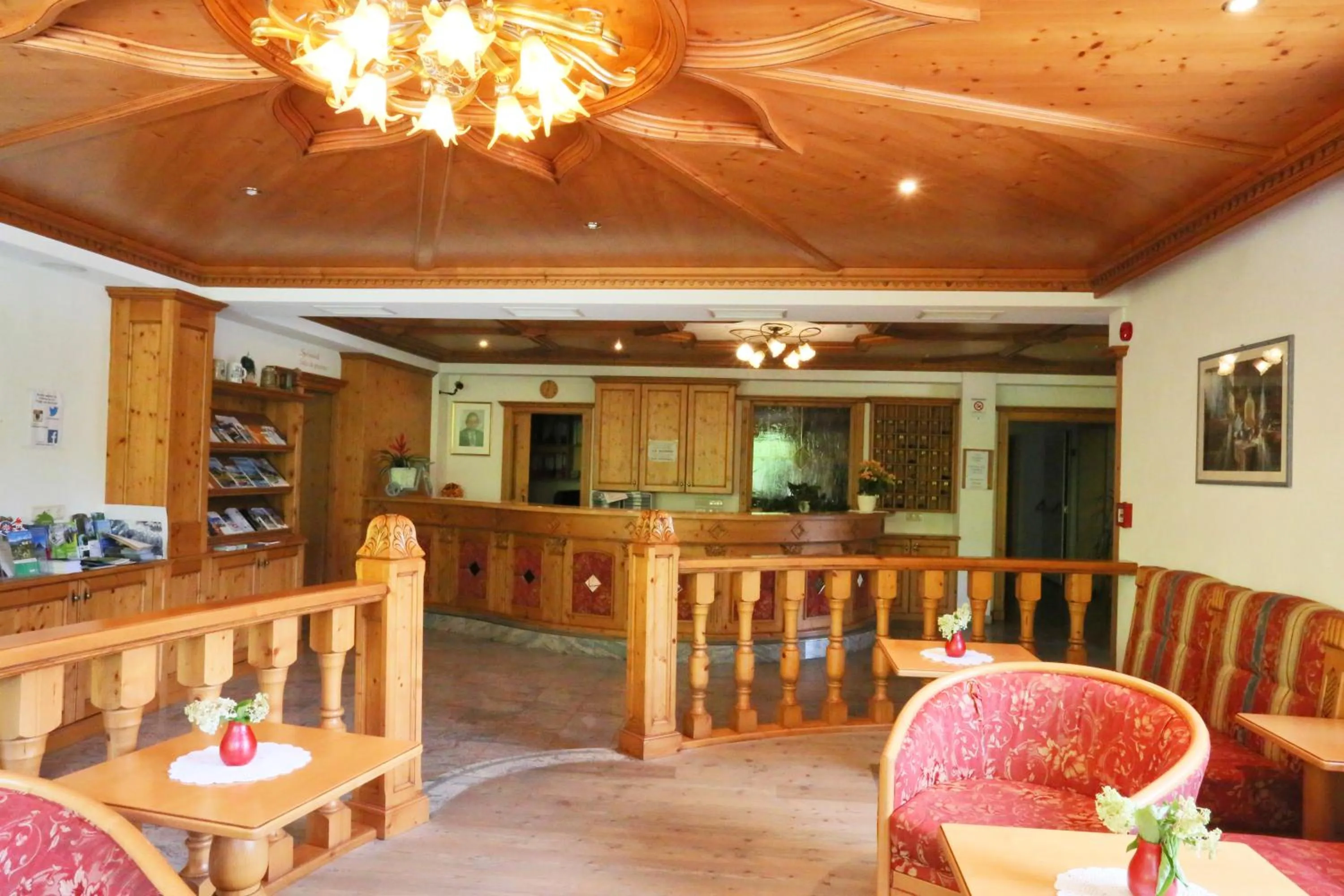 Lobby or reception in Hotel Pichlerhof