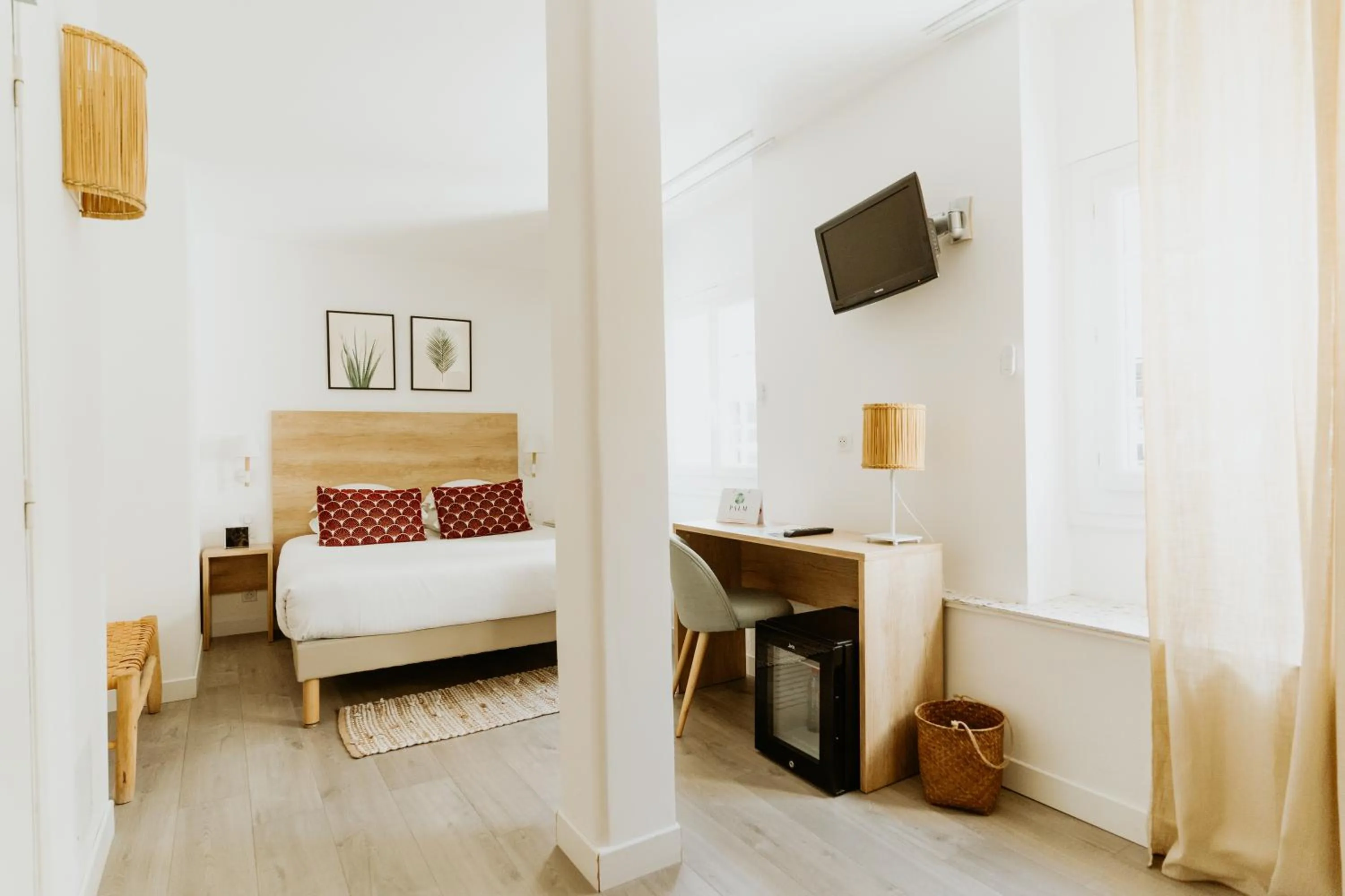 Bed in Palm Boutique Hôtel Nice