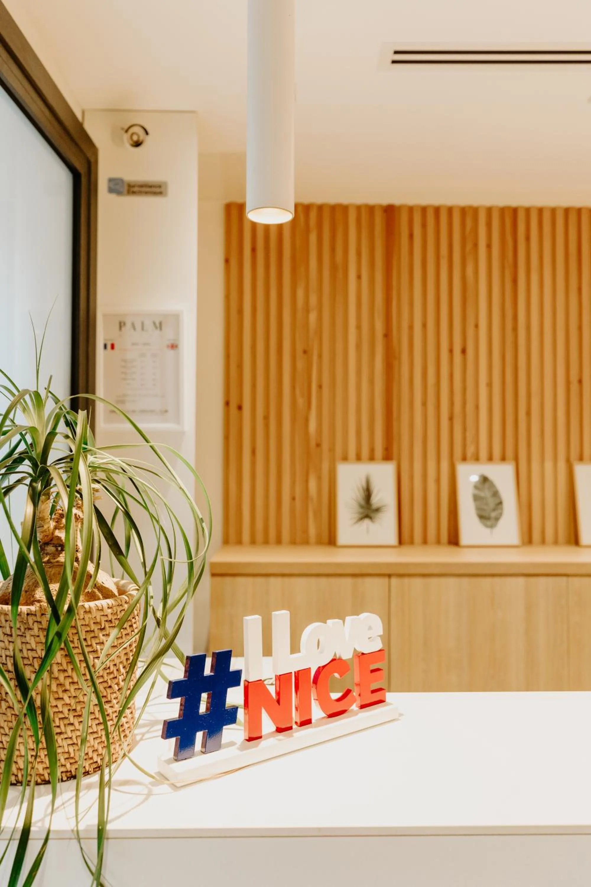 Lobby or reception in Palm Boutique Hôtel Nice
