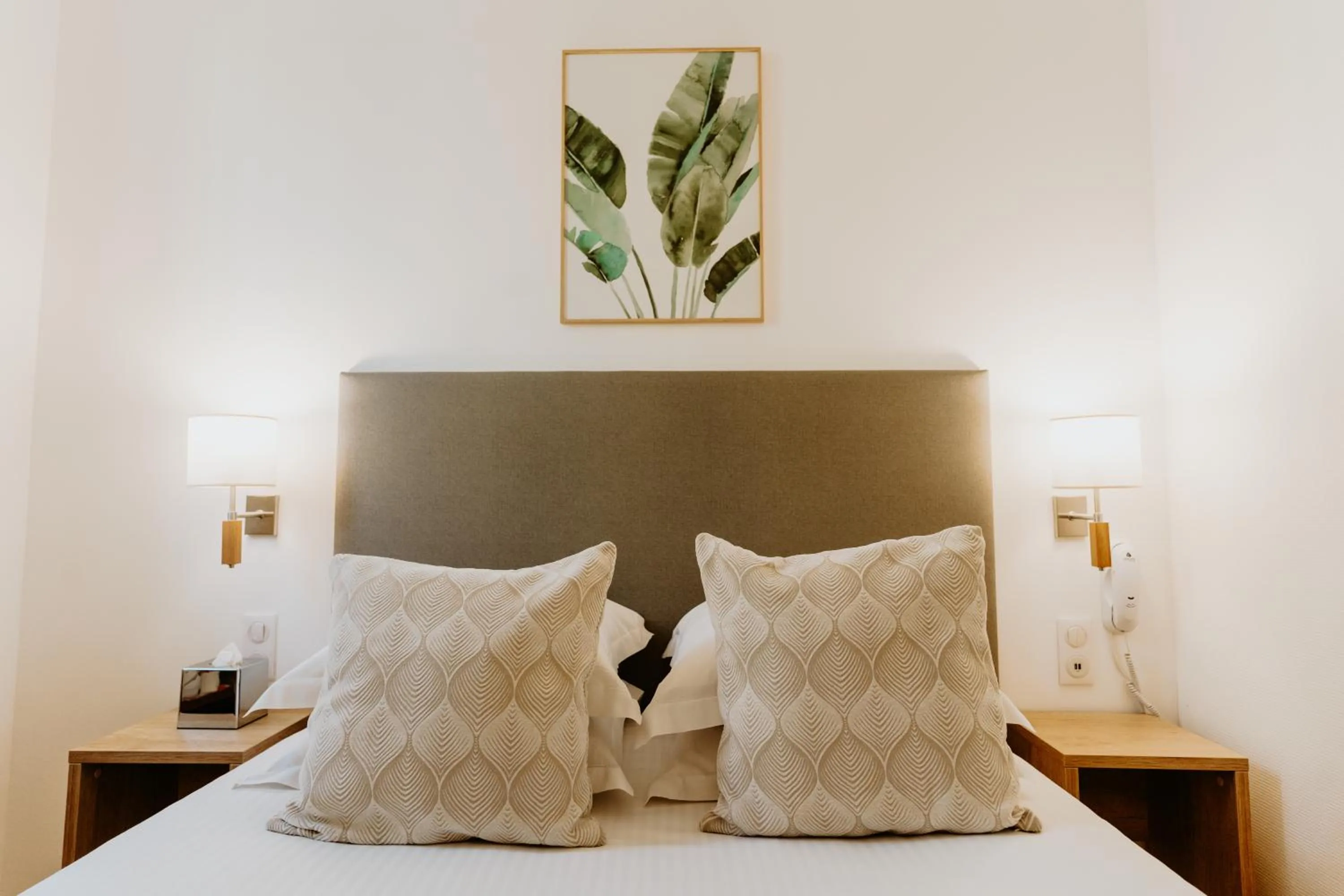 Bed in Palm Boutique Hôtel Nice